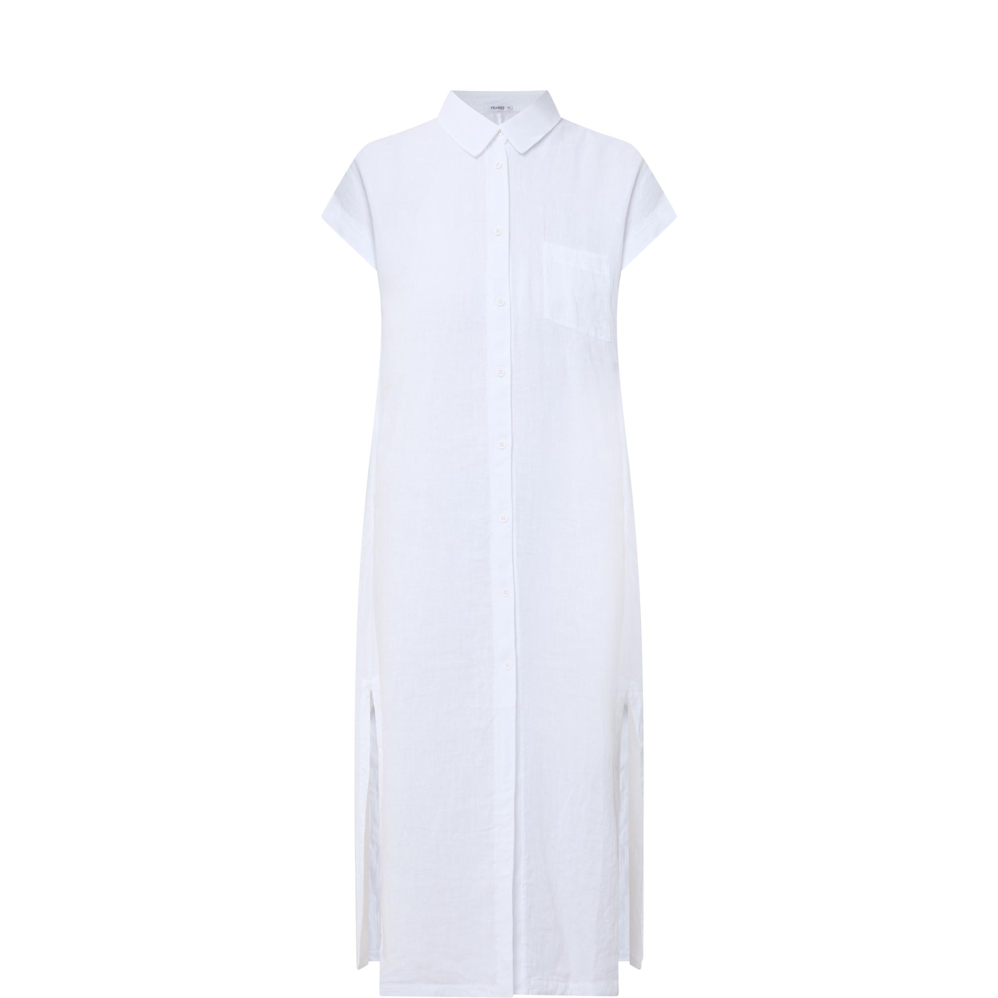 Patch Pocket Shirt Dress