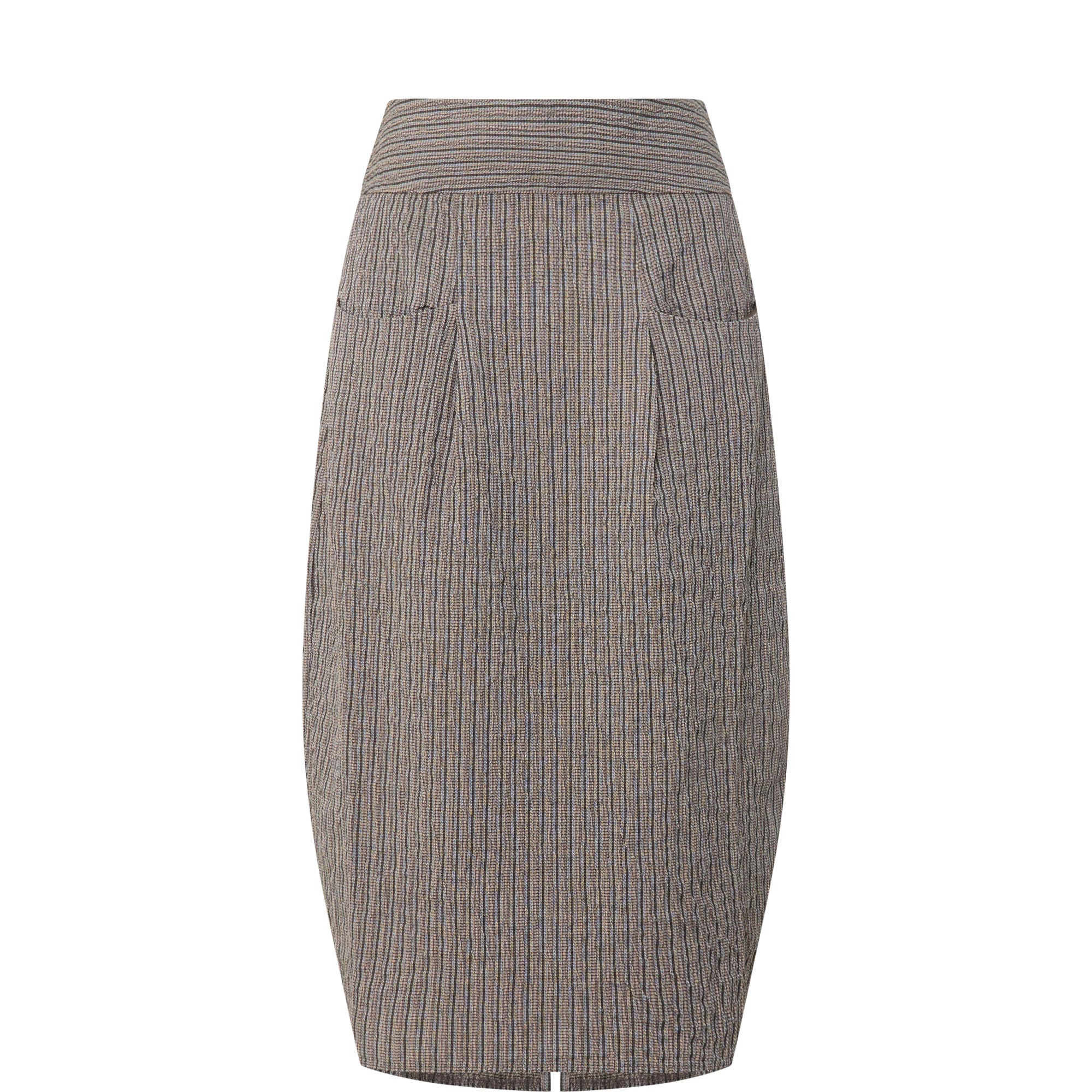 Tulip Pinstripe Skirt