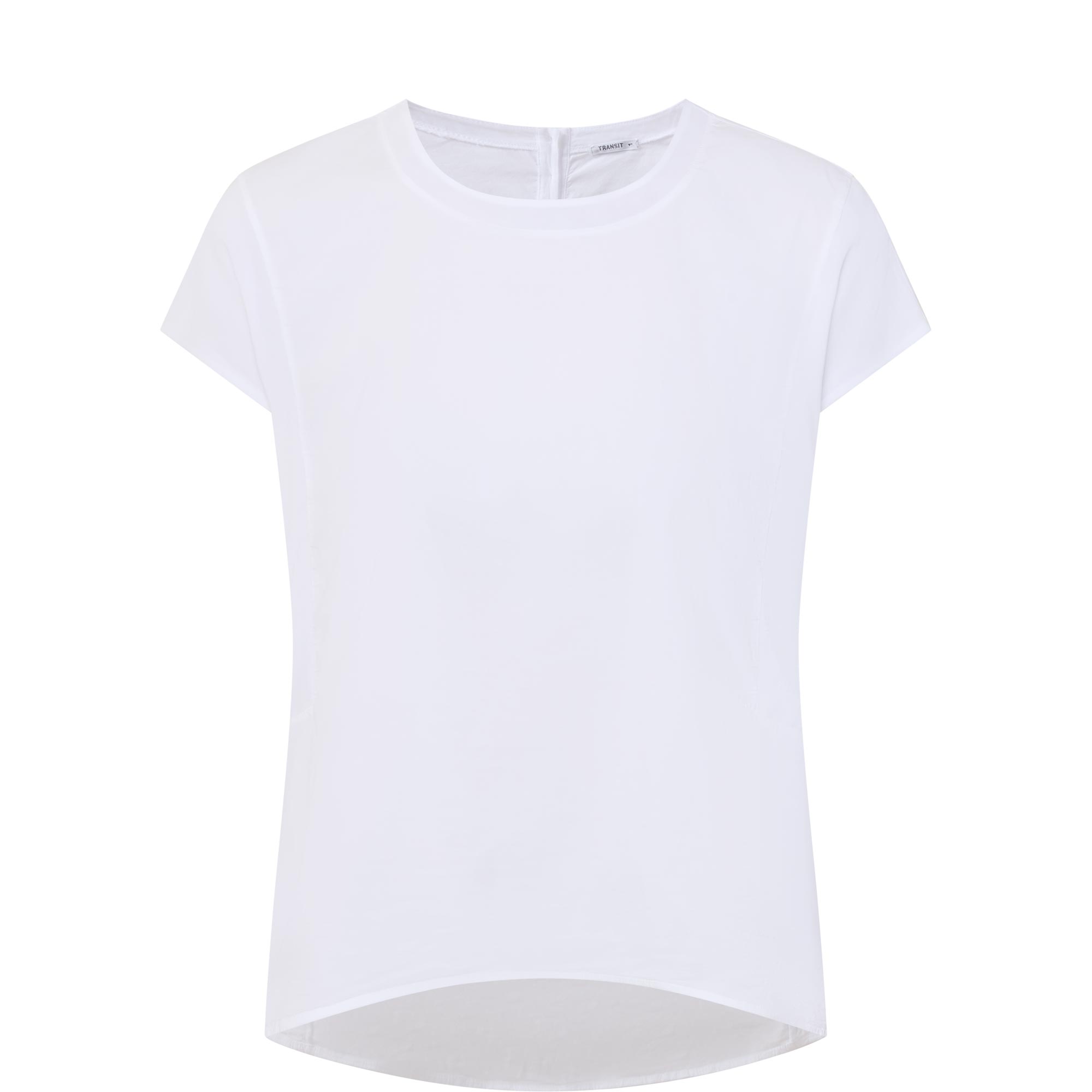 Solid Button T-Shirt