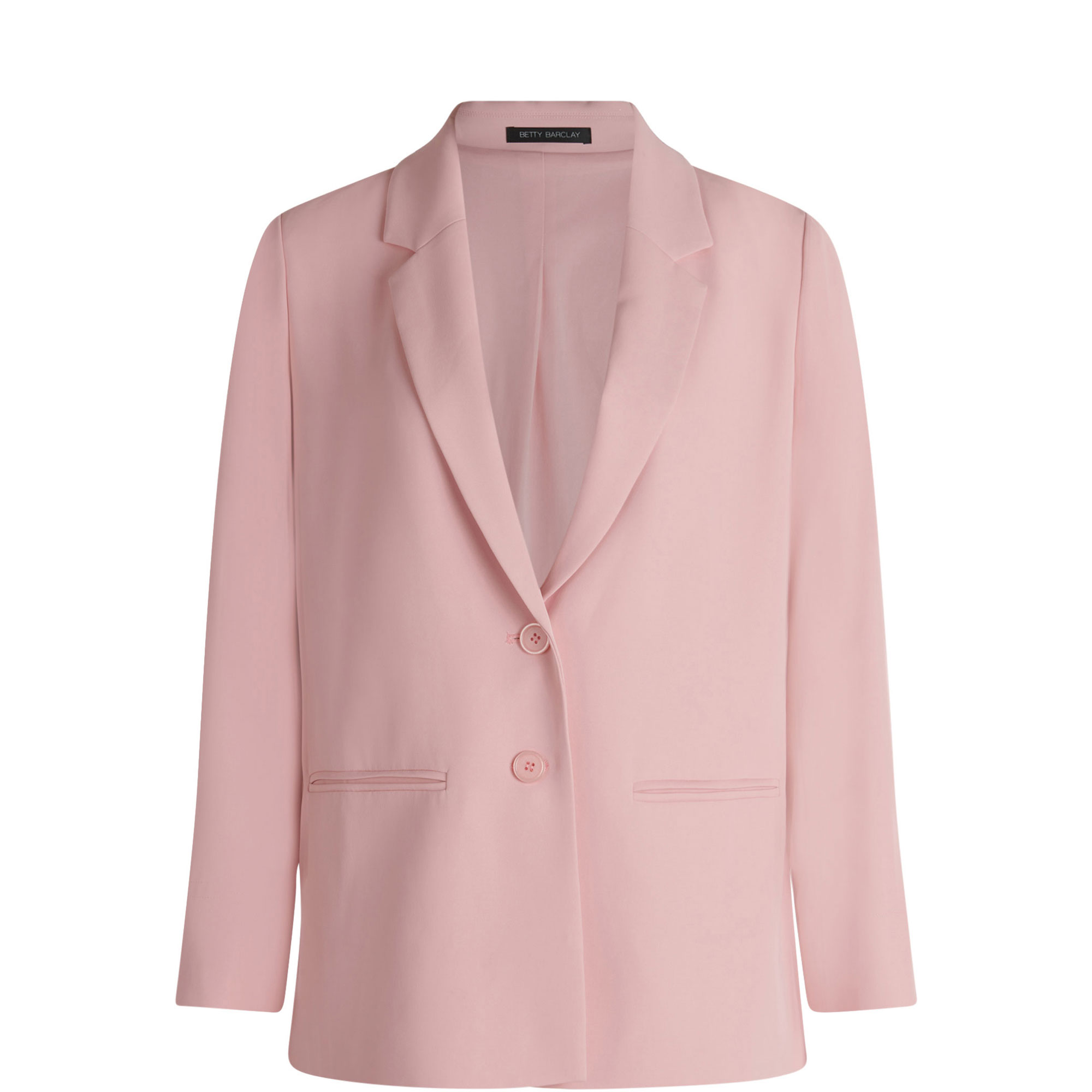 Single-Breasted Long Blazer