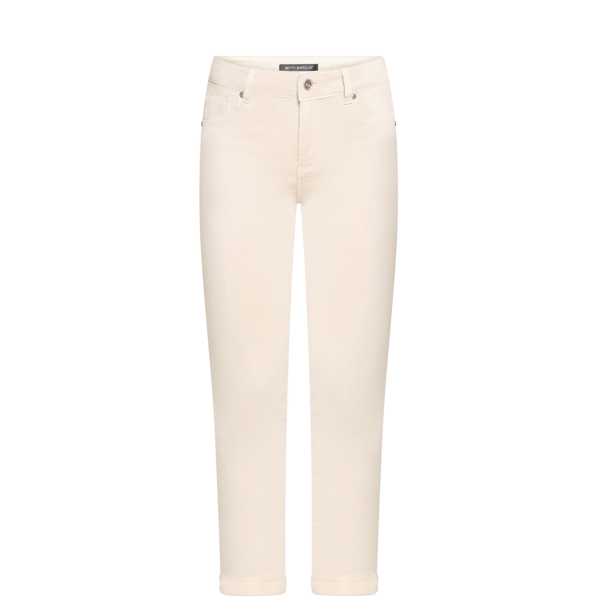 Cropped Straight Leg Jeans