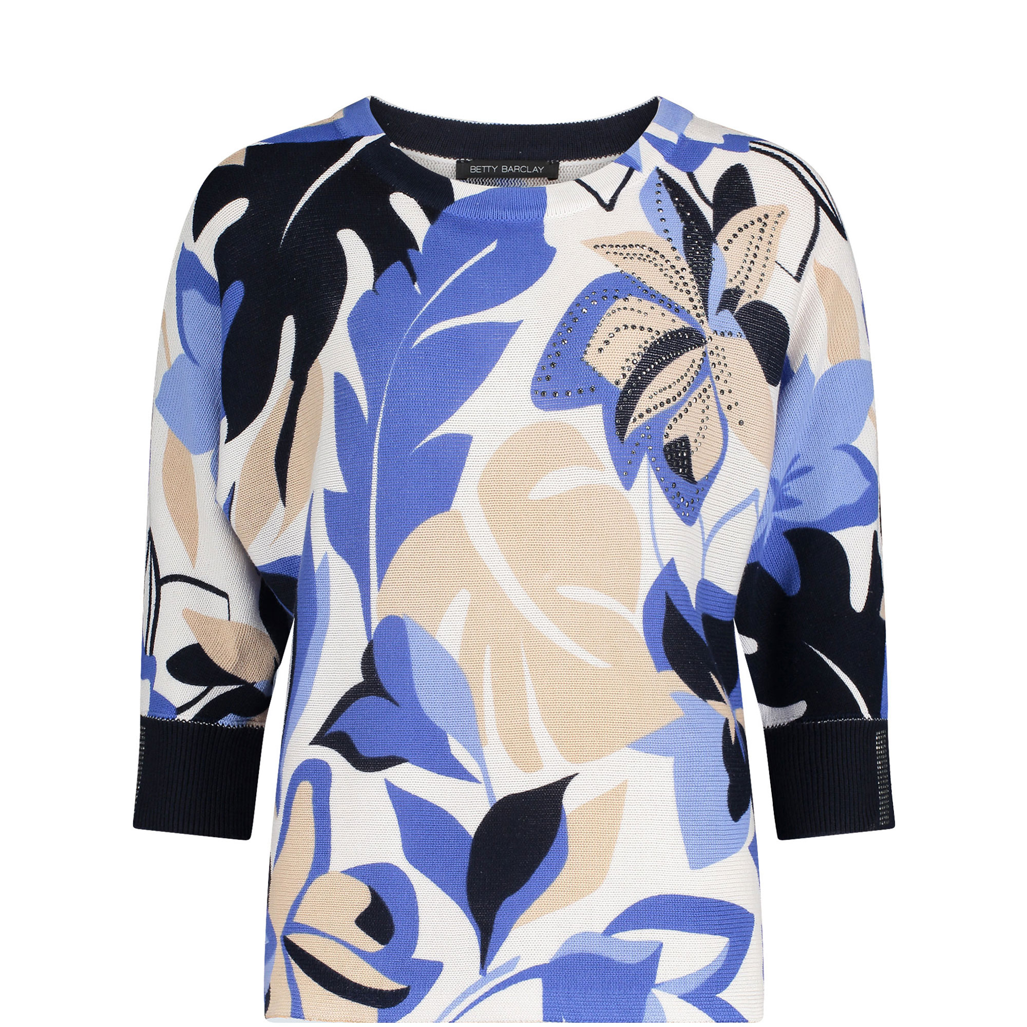 Floral Knitted Sweater