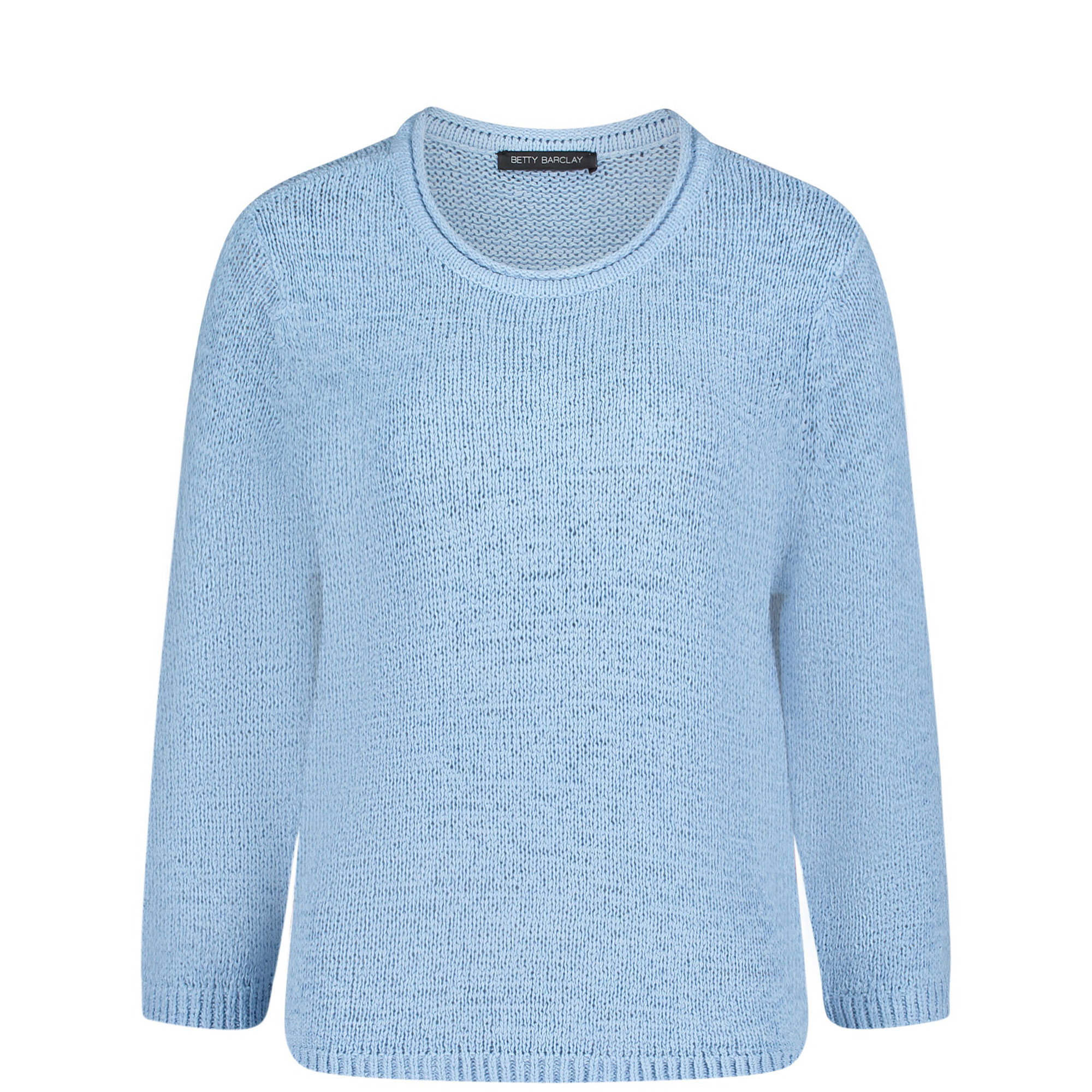 Knitted Ribbed Trim Sweater