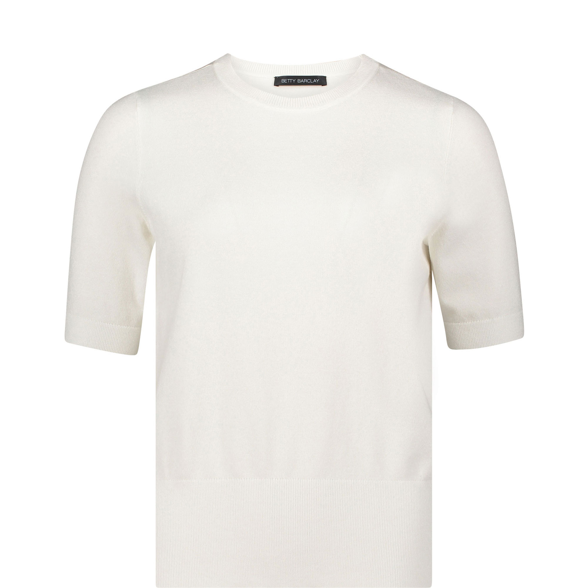 Ribbed Trim Knitted Sweater