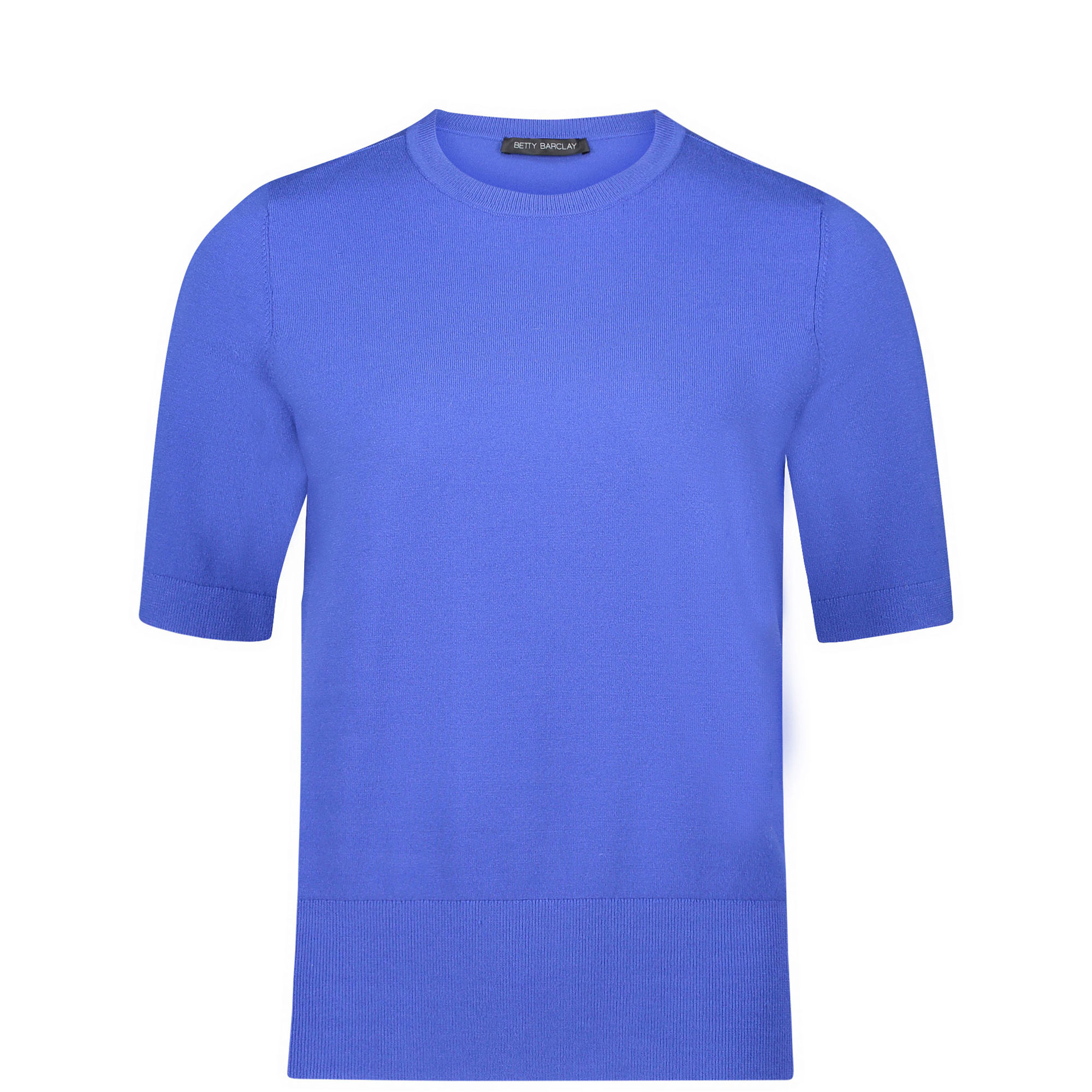 Ribbed Trim Knitted Sweater