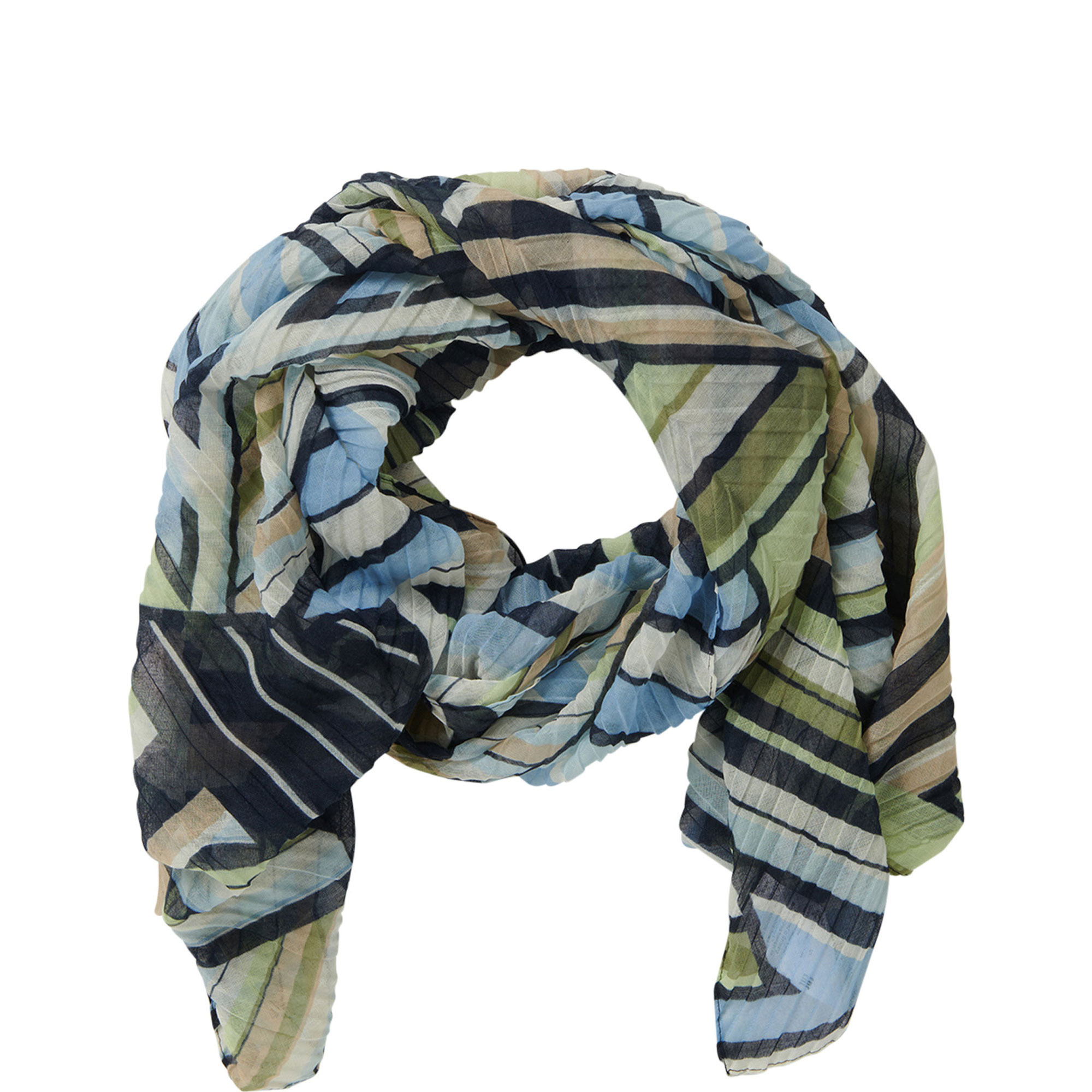 Printed Oblong Scarf