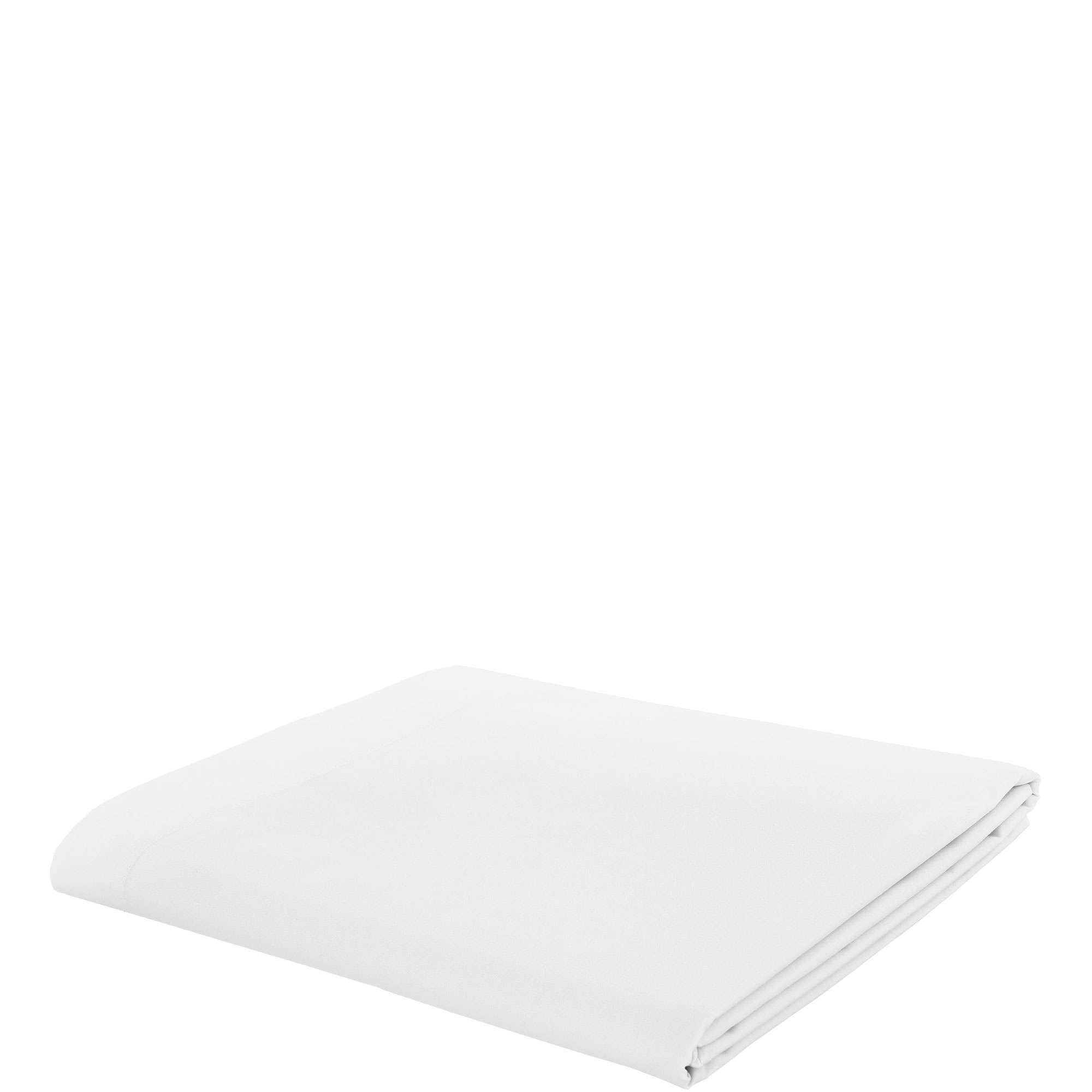 Easy Iron Flat Sheet White