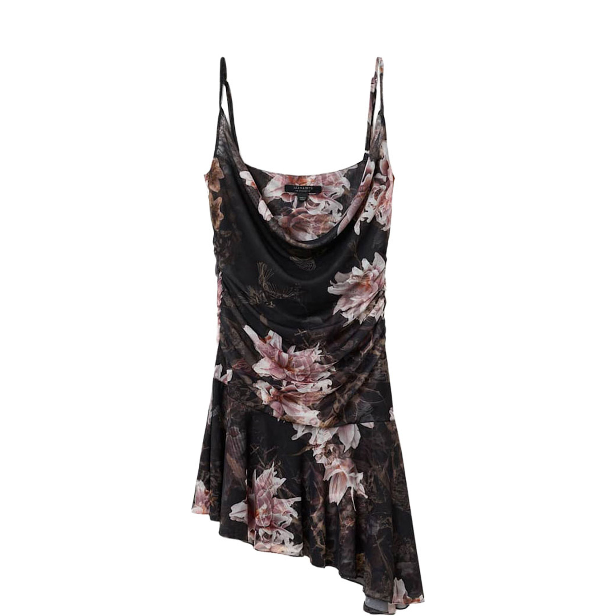 Bea Floral Mesh Mini Dress