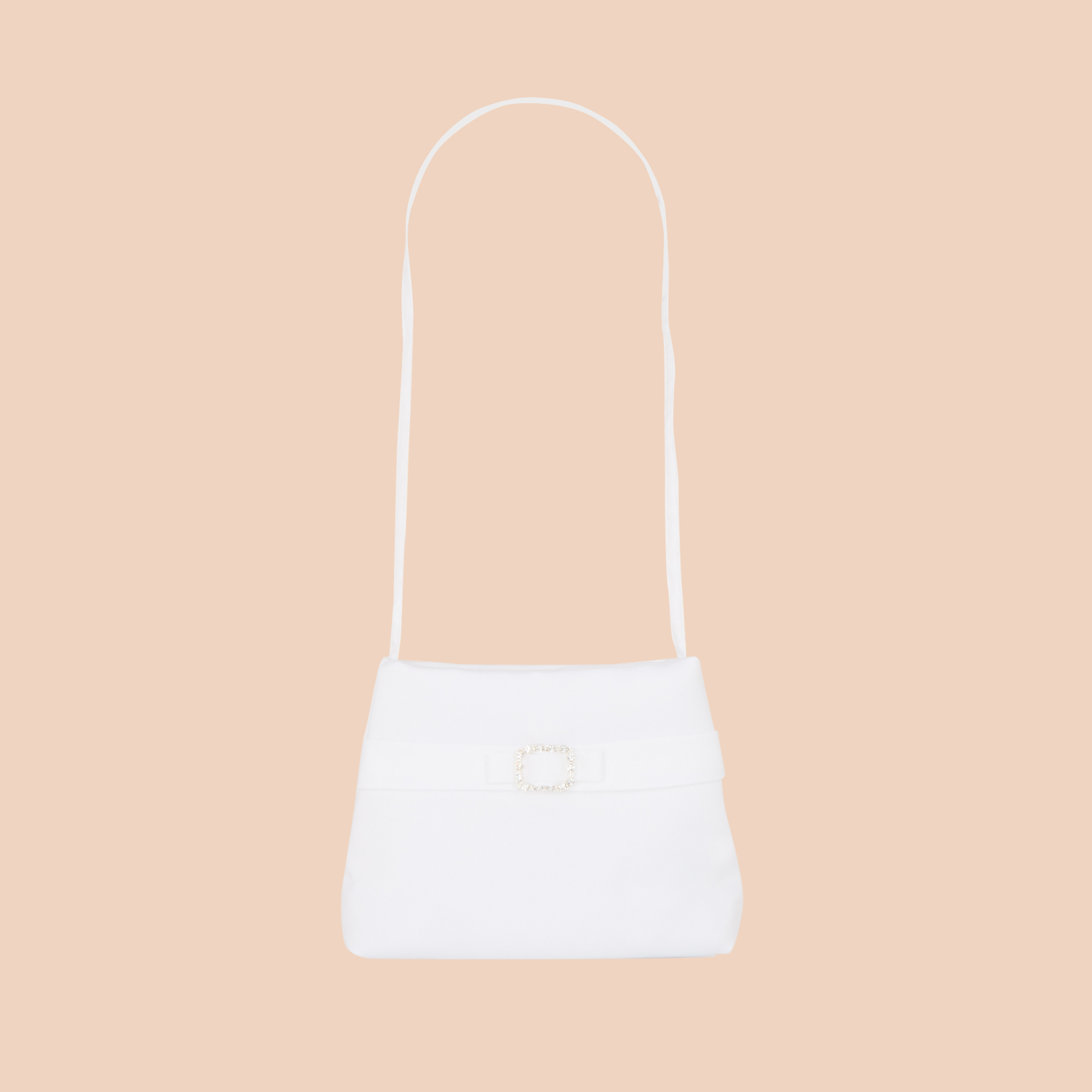 Diamanté Buckle Shoulder Communion Bag