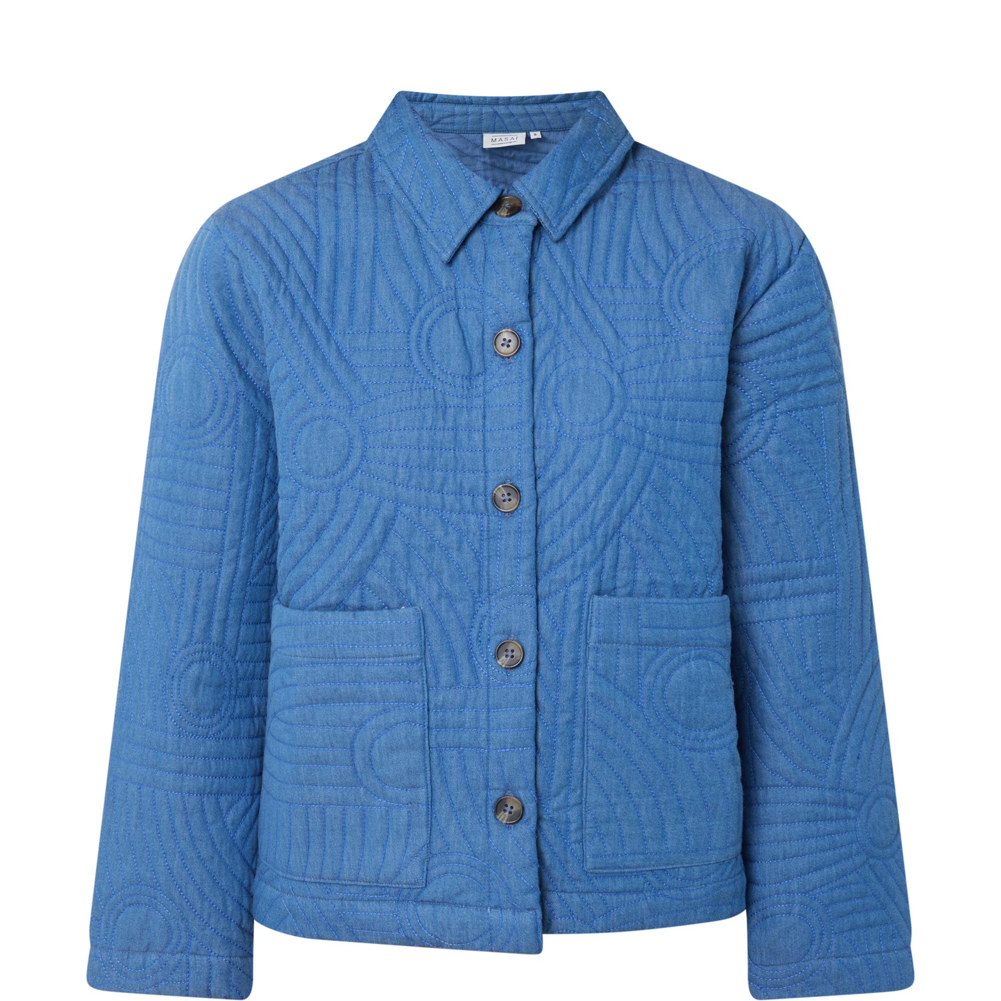 Jalindra Quilted Denim Jacket