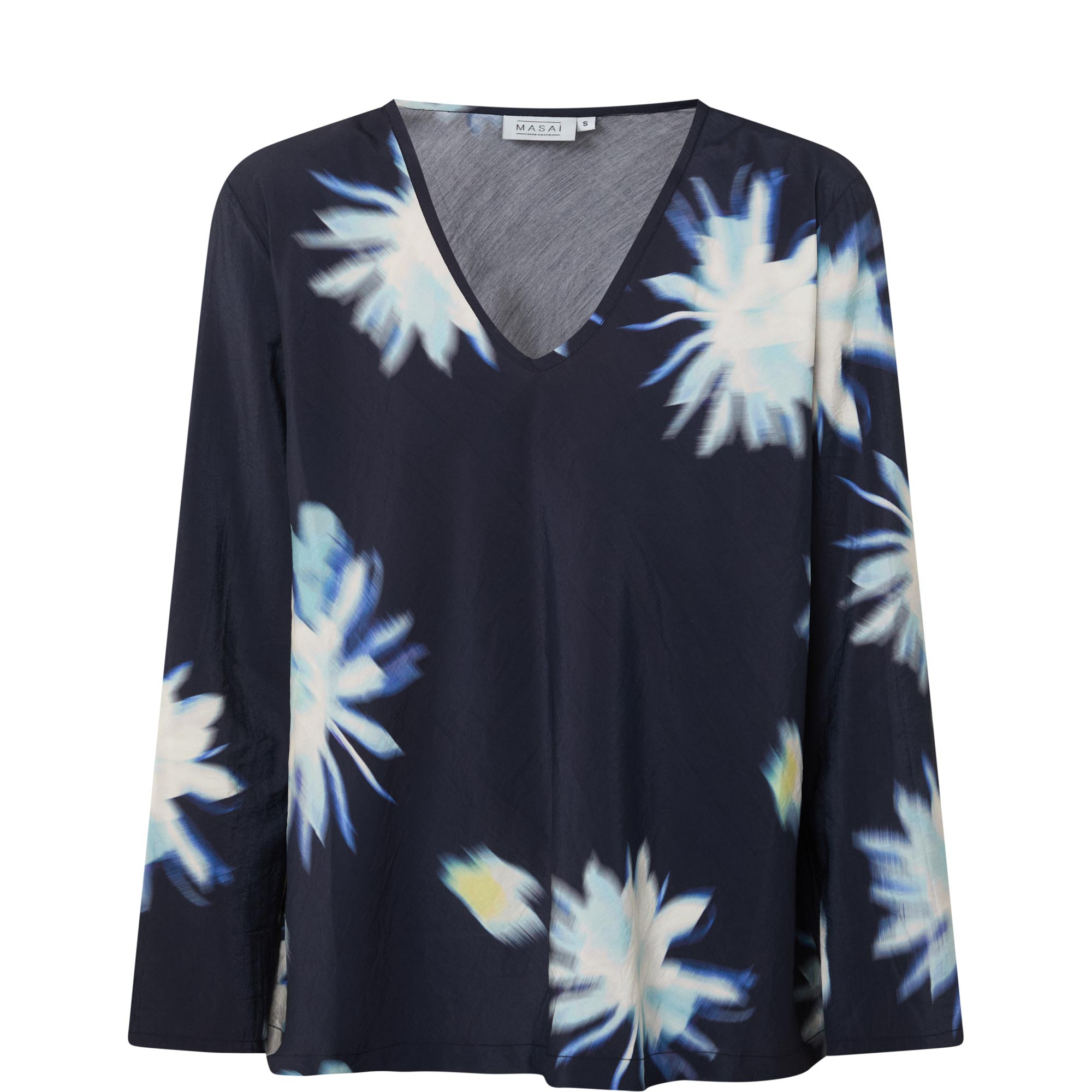 Kala Graphic Flower Blouse