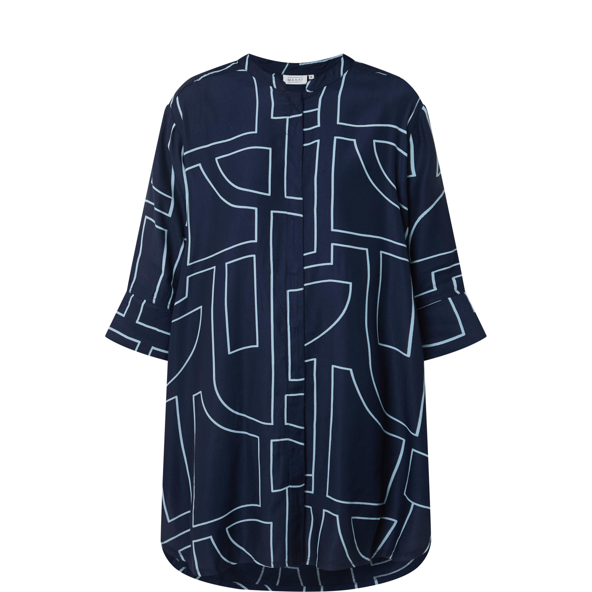 Geam Abstract Printed Tunic
