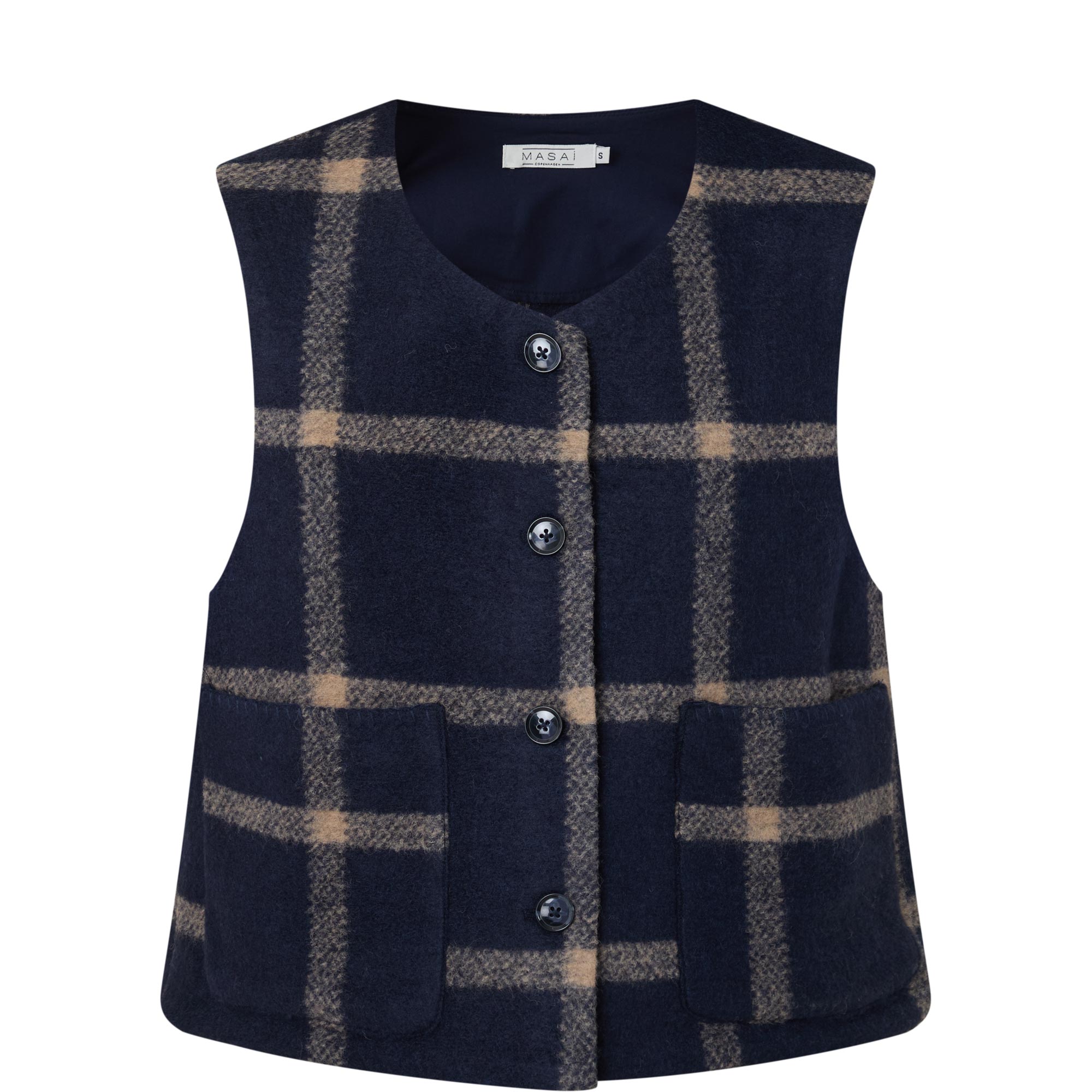 Joselle Check Waistcoat