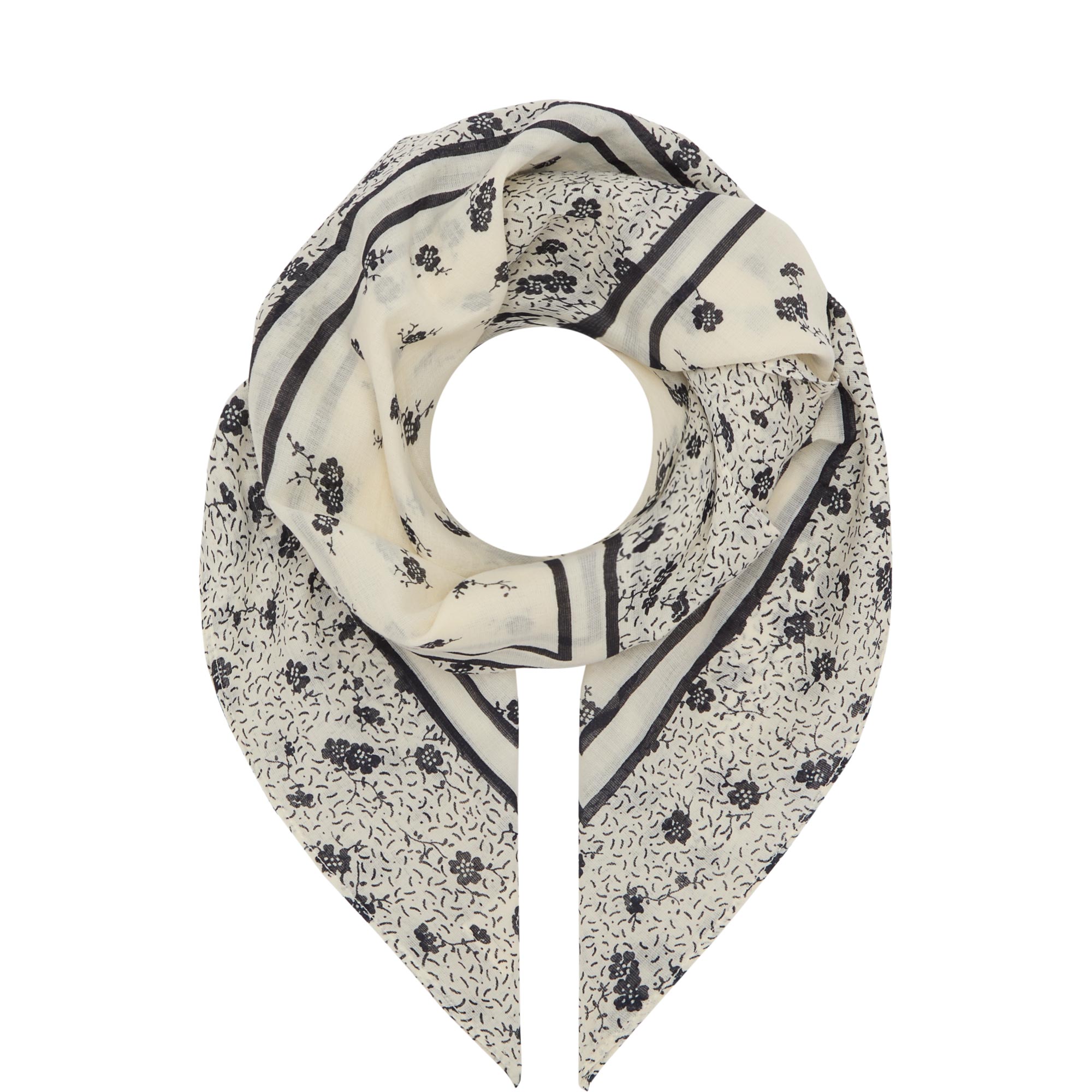 Phi Floral Print Scarf