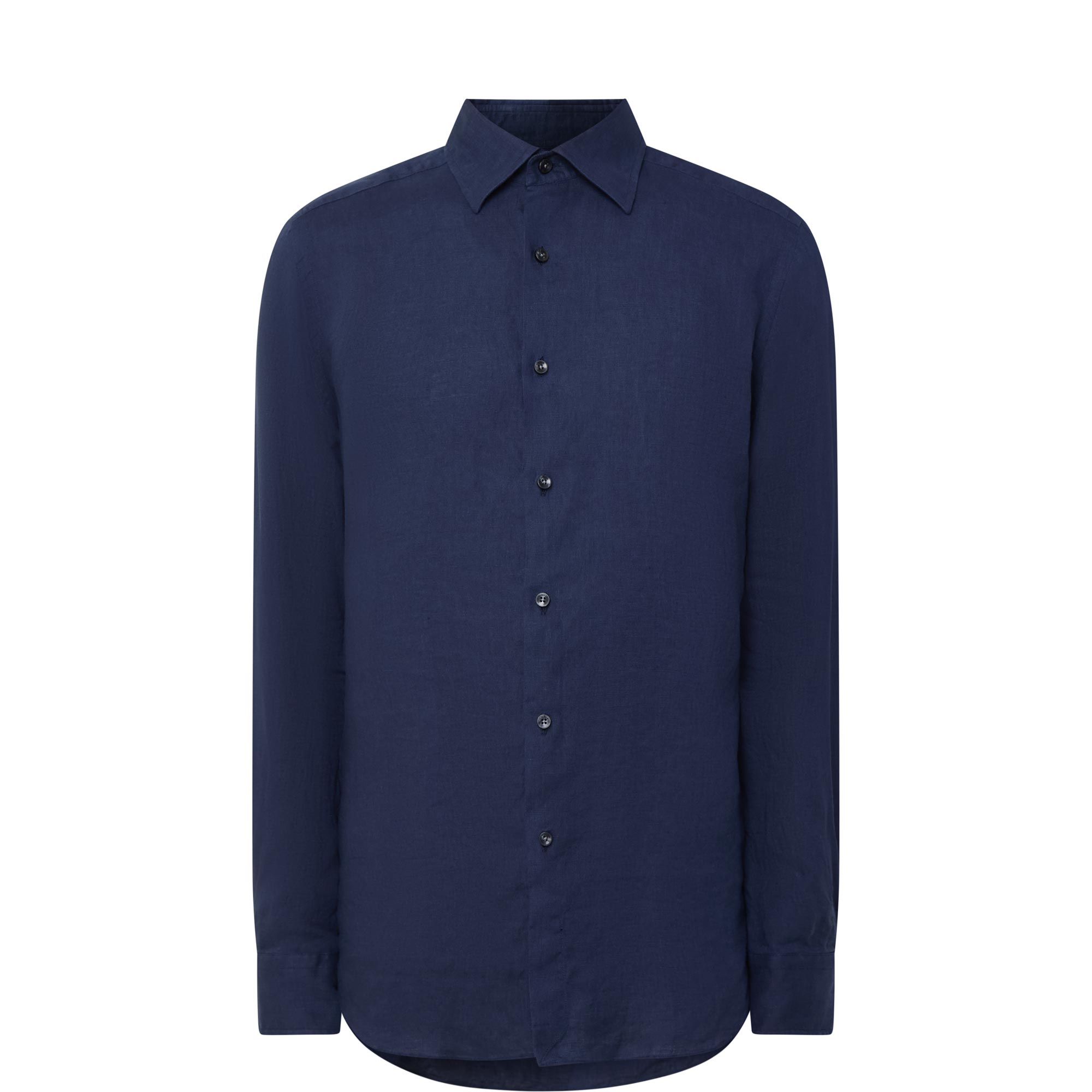 Linen Single-Cuff Shirt