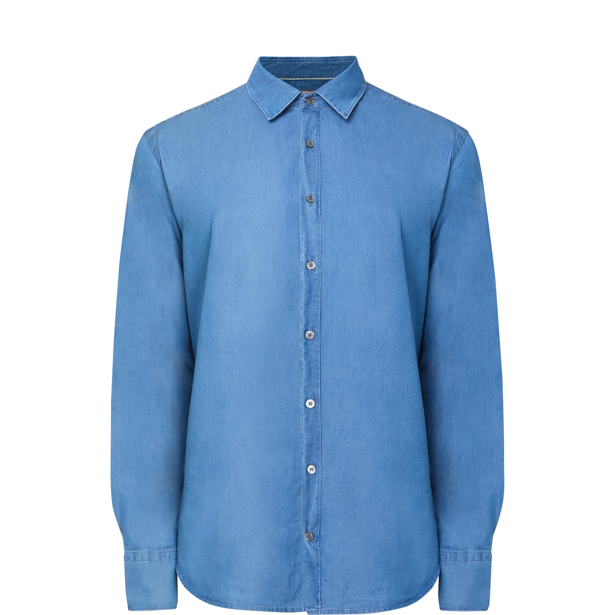 Denim Single-Cuff Shirt