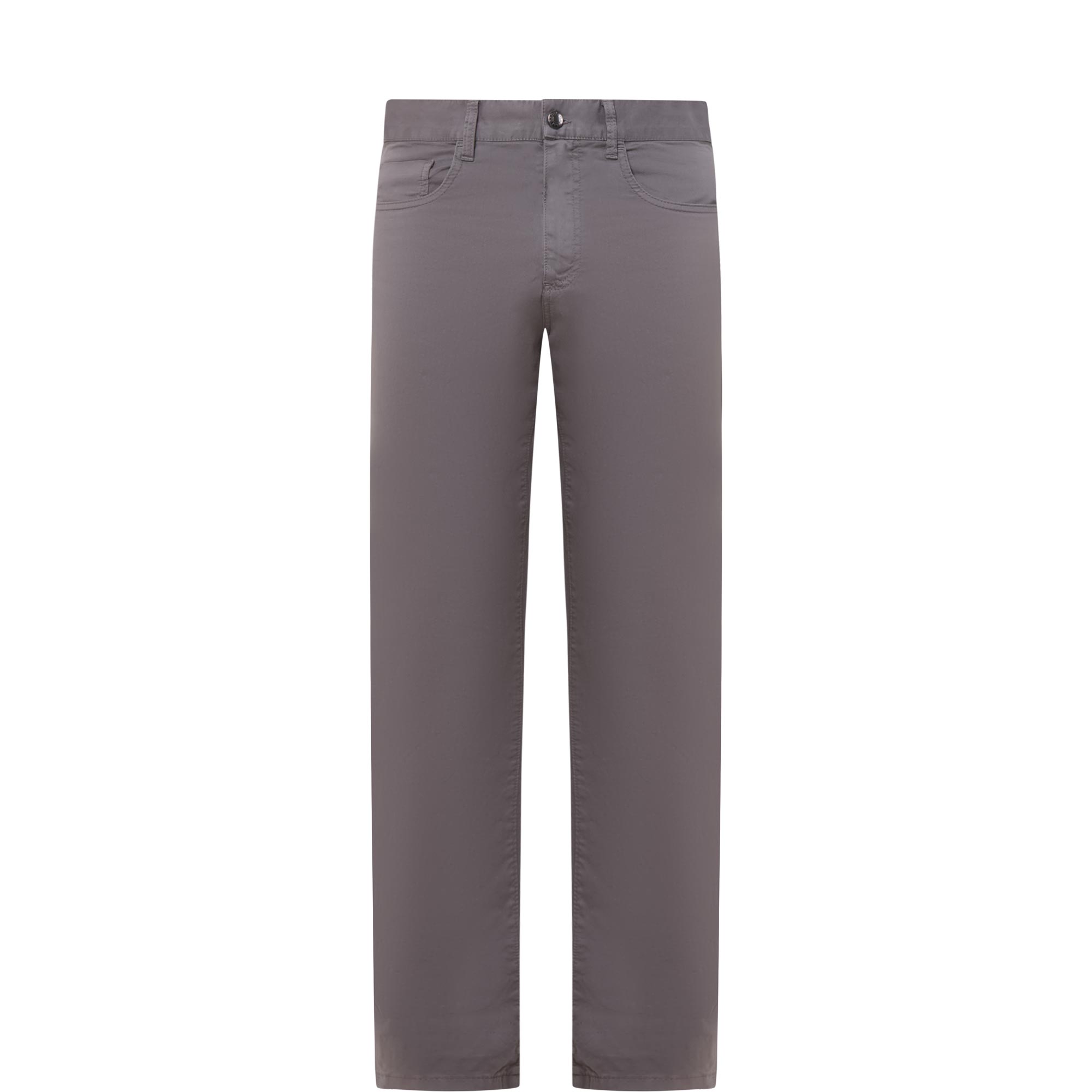 Micro Twill Slim-Leg Trousers