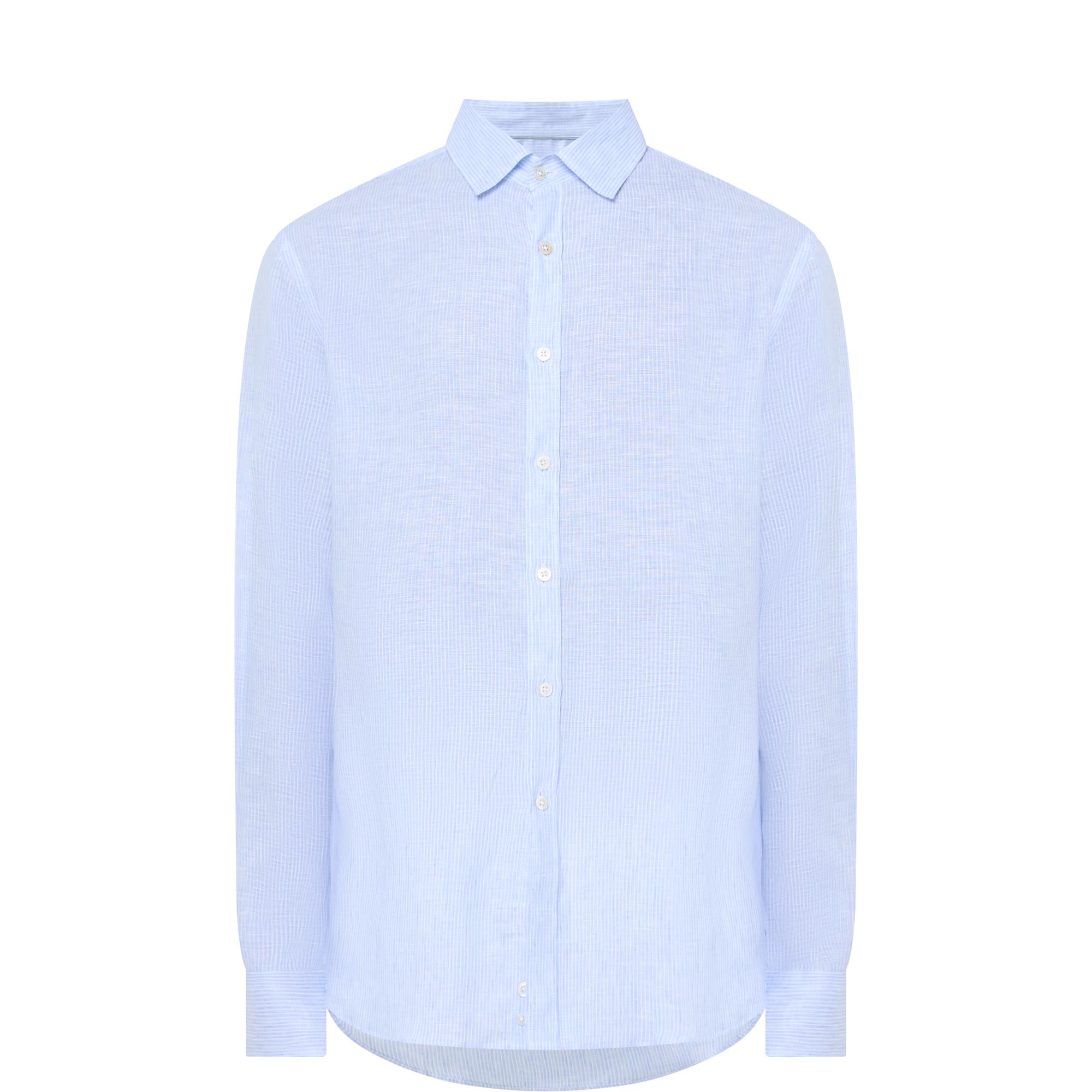 Single Cuff Casual Linen Shirt