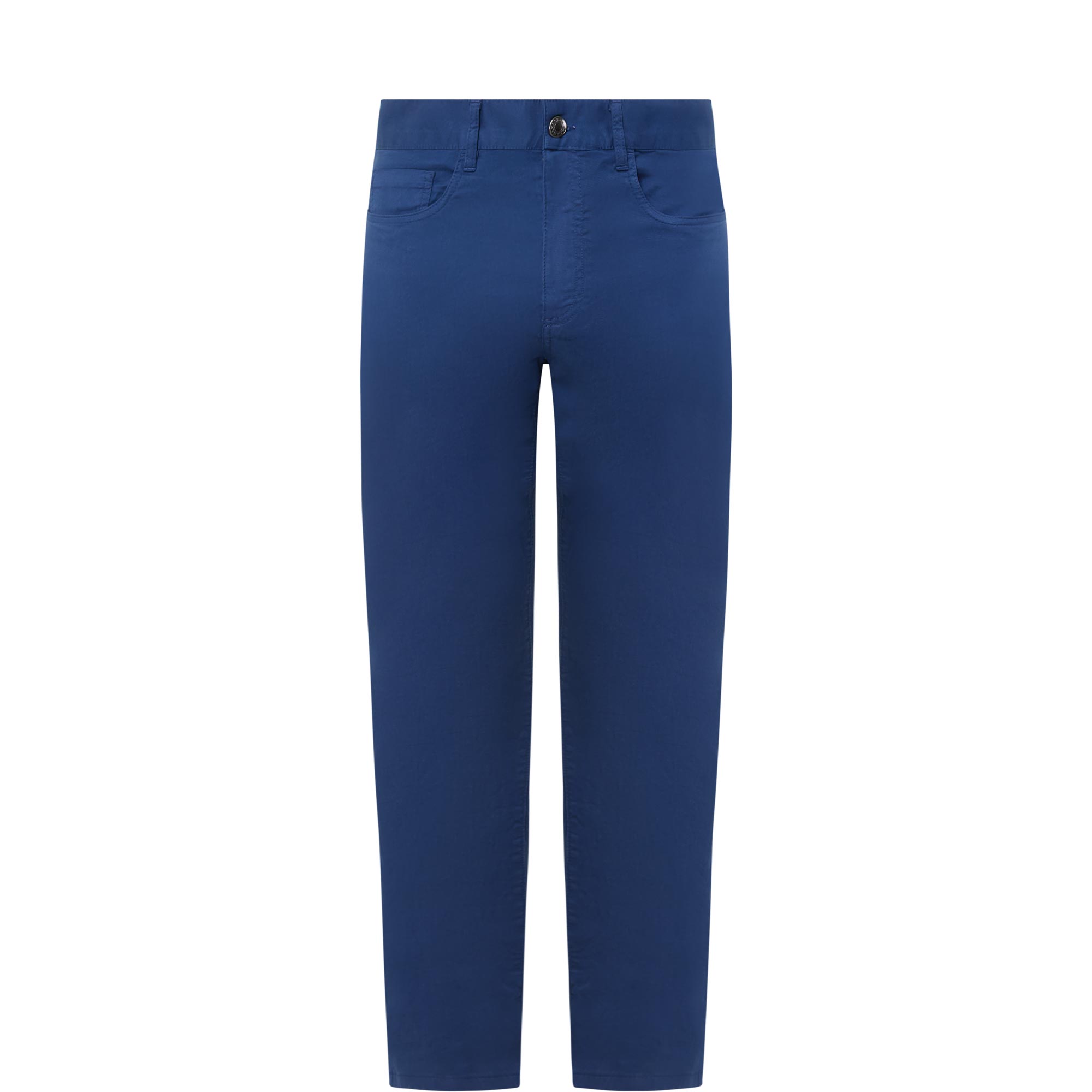 Micro Twill Slim-Leg Trousers