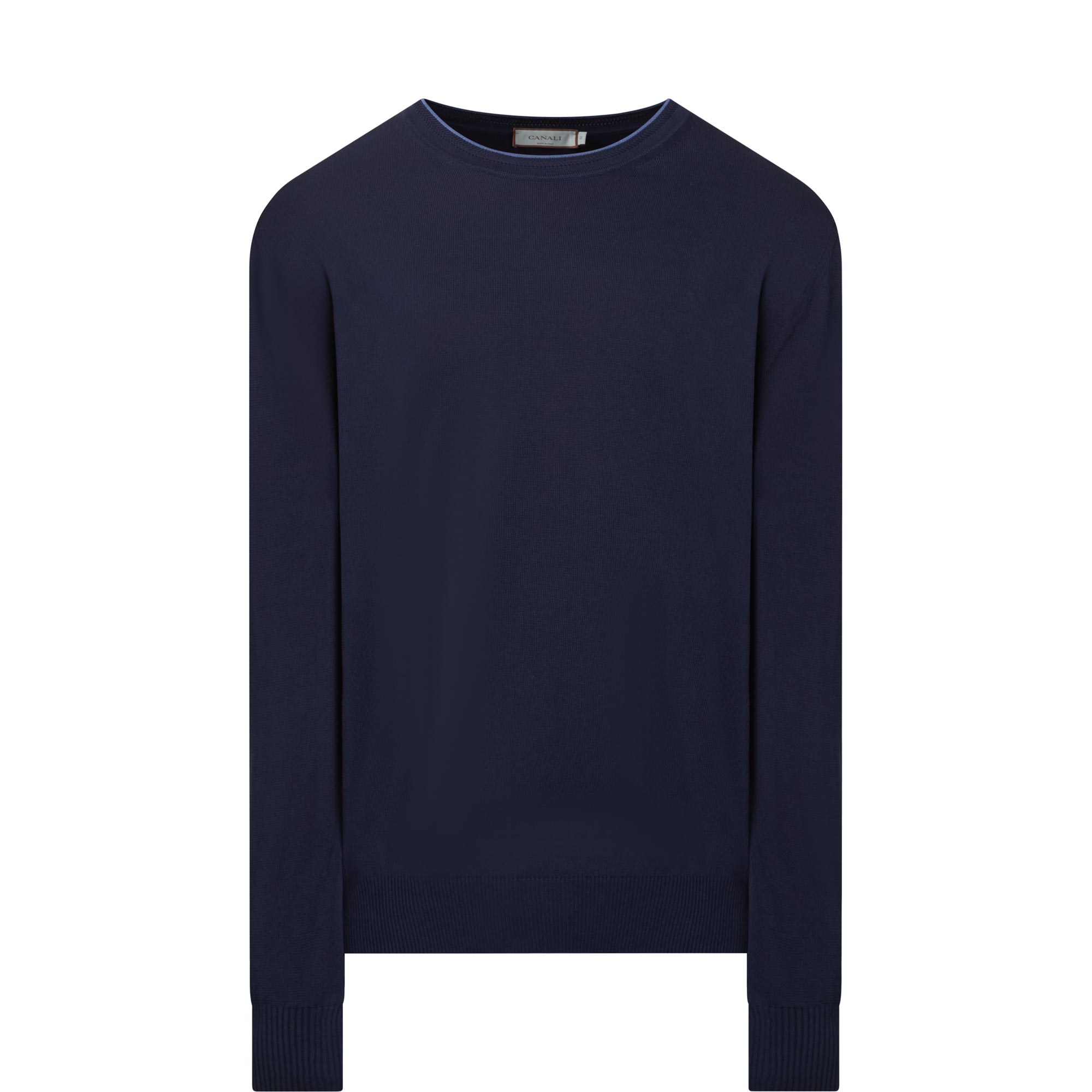 Contrast Trim Knitted Sweater