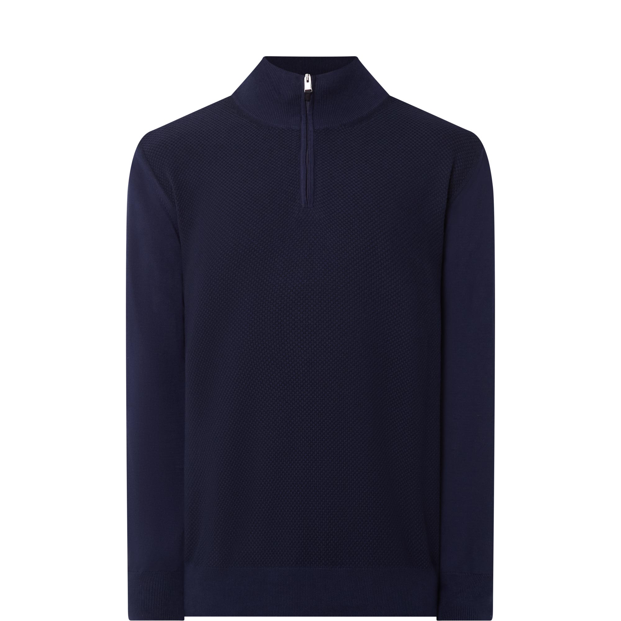 Half-Zip Knitted Sweater