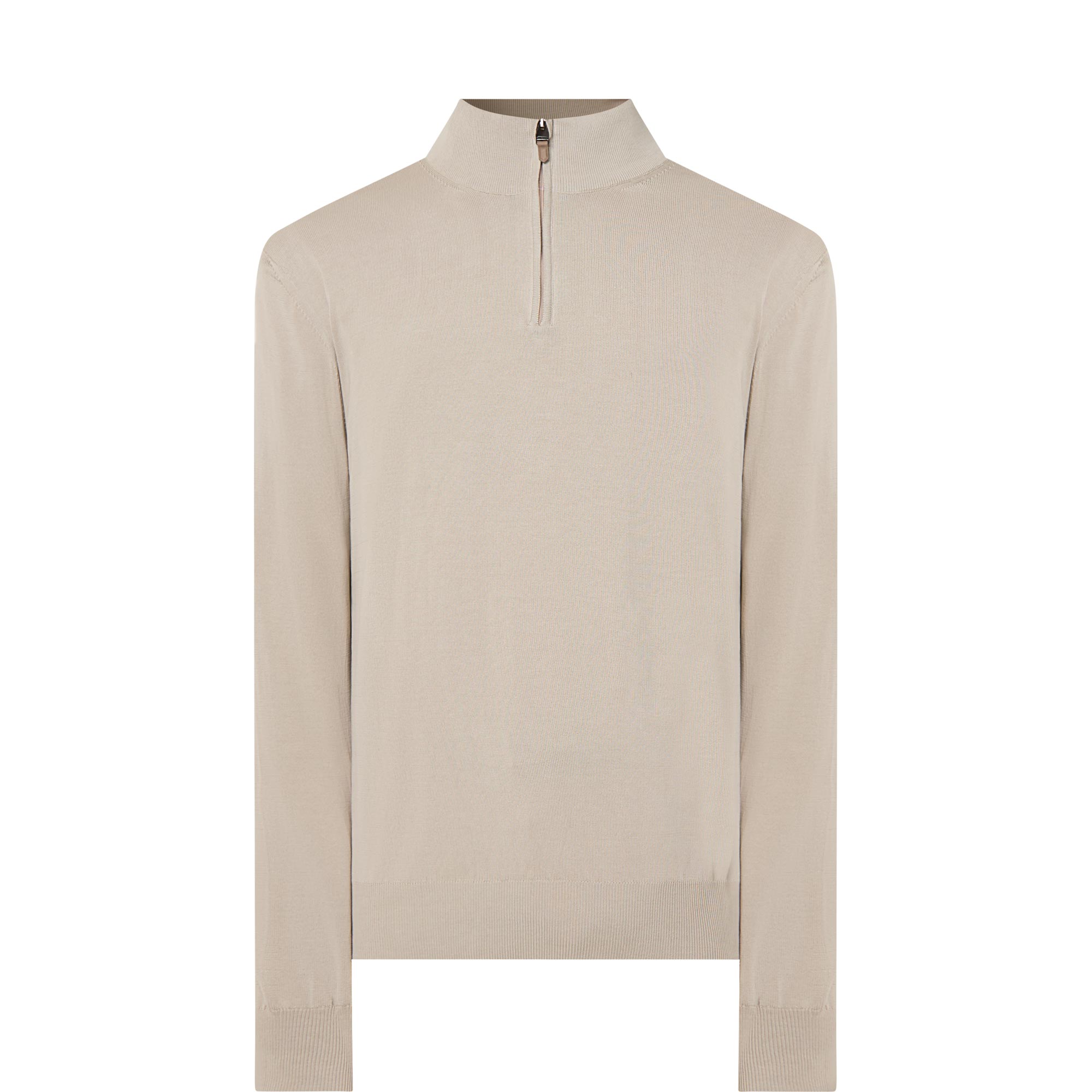 Half-Zip Knitted Sweater