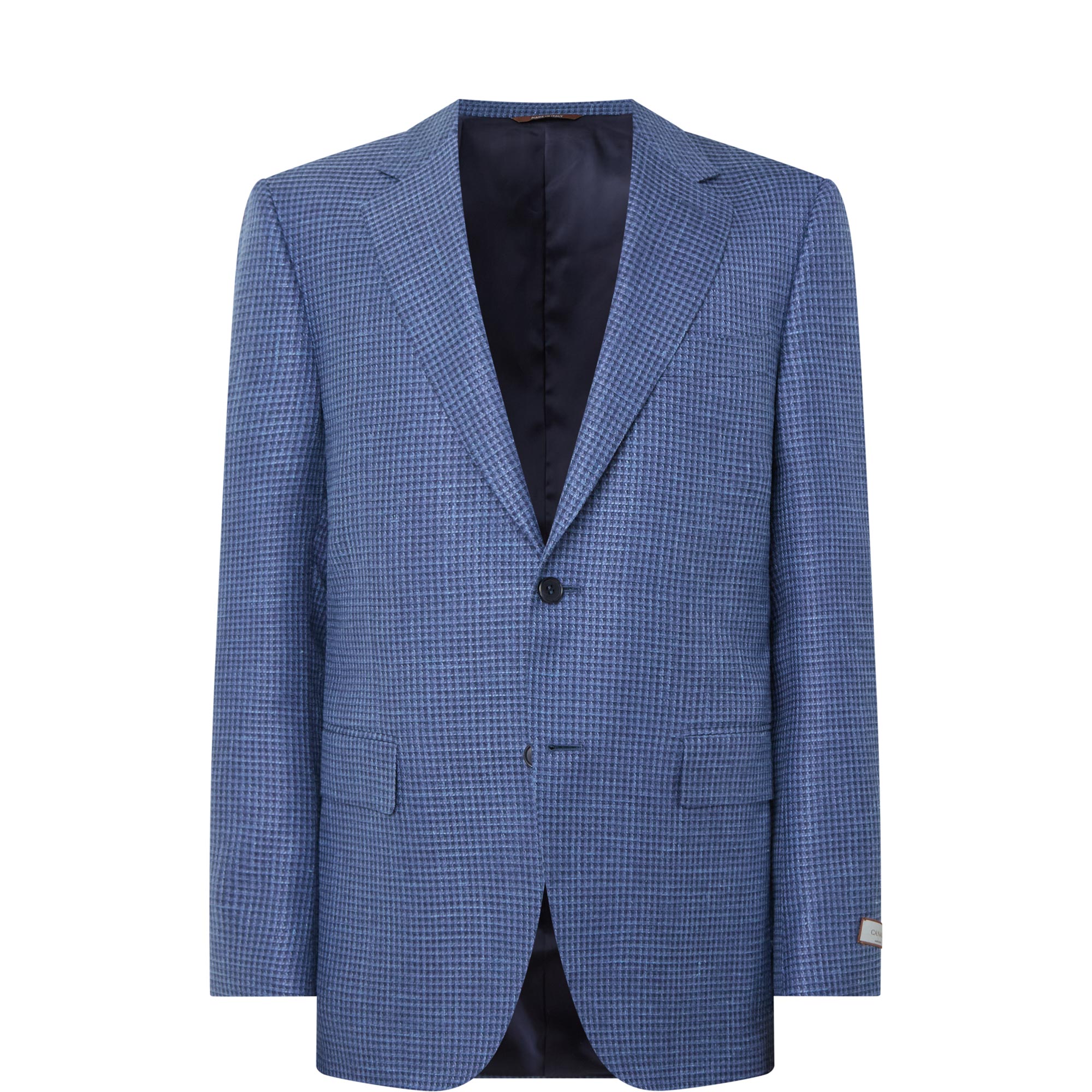 D6 Textured Single-Breasted Blazer