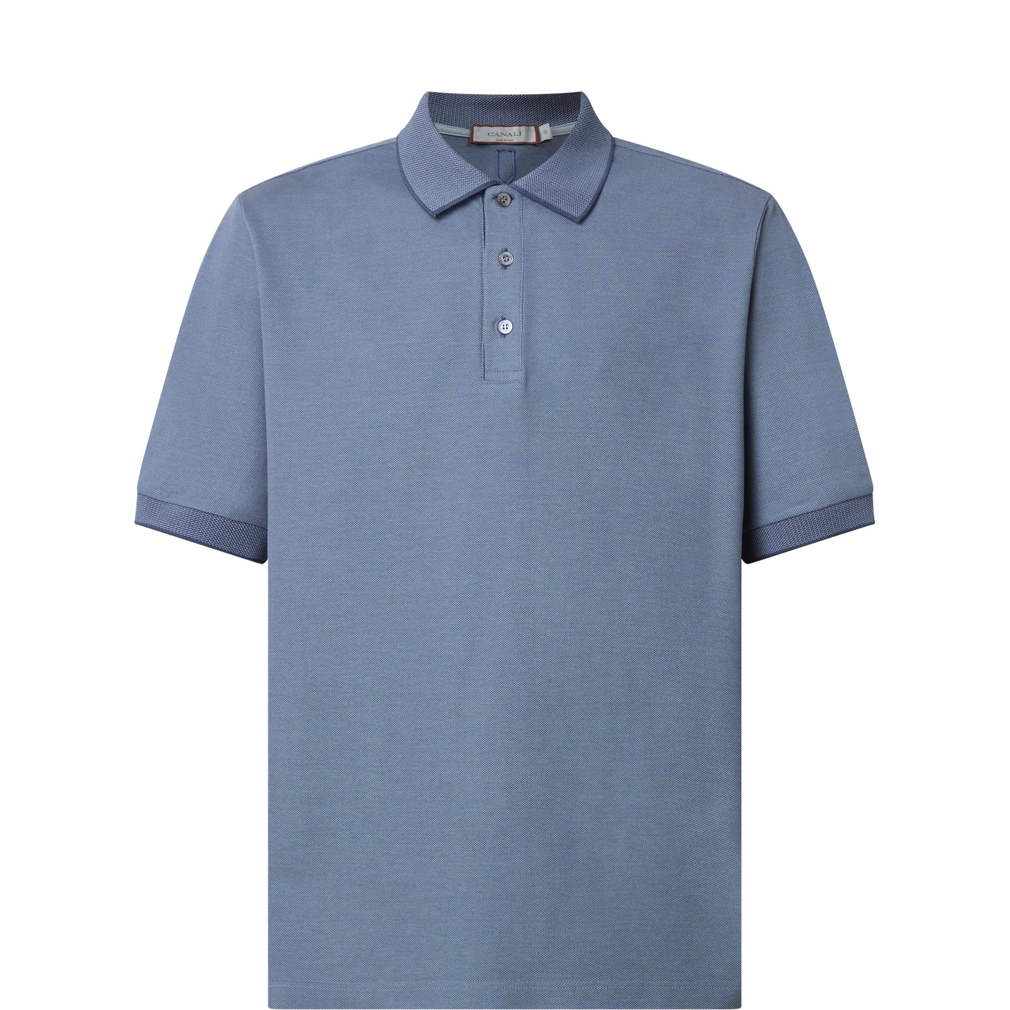 Textured Tonal Polo Shirt