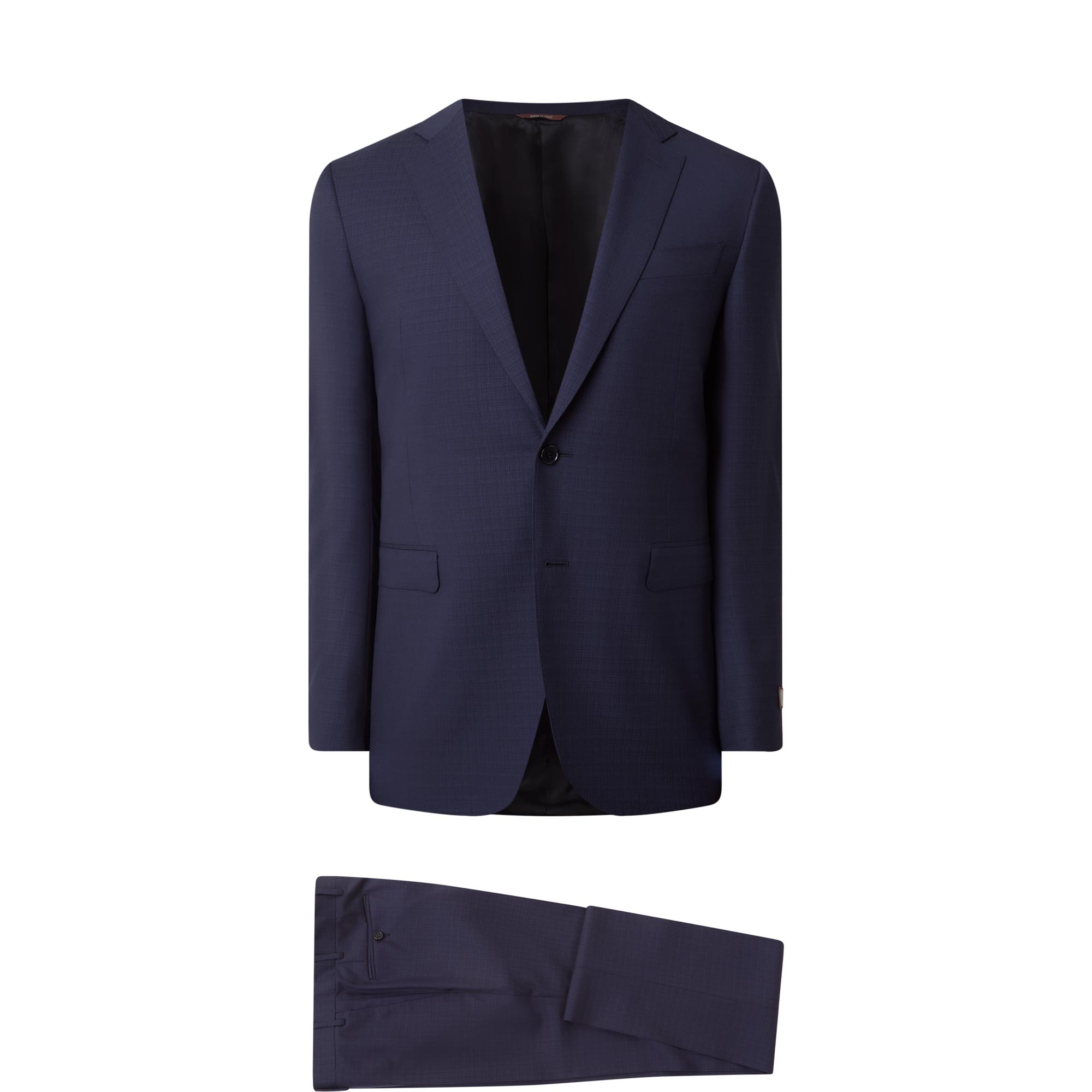 Textured Check Two-Piece Suit