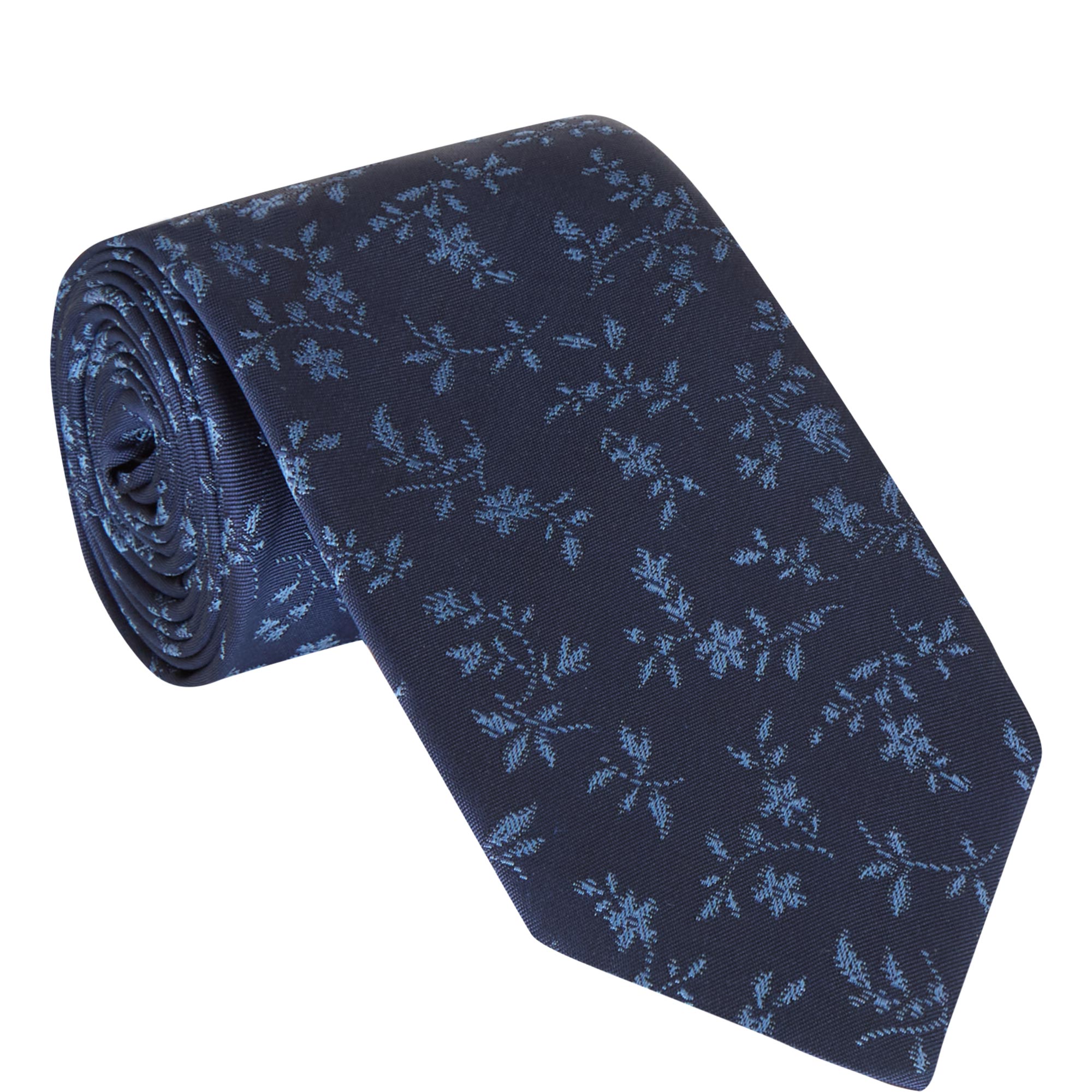 Flower Vine Silk Tie