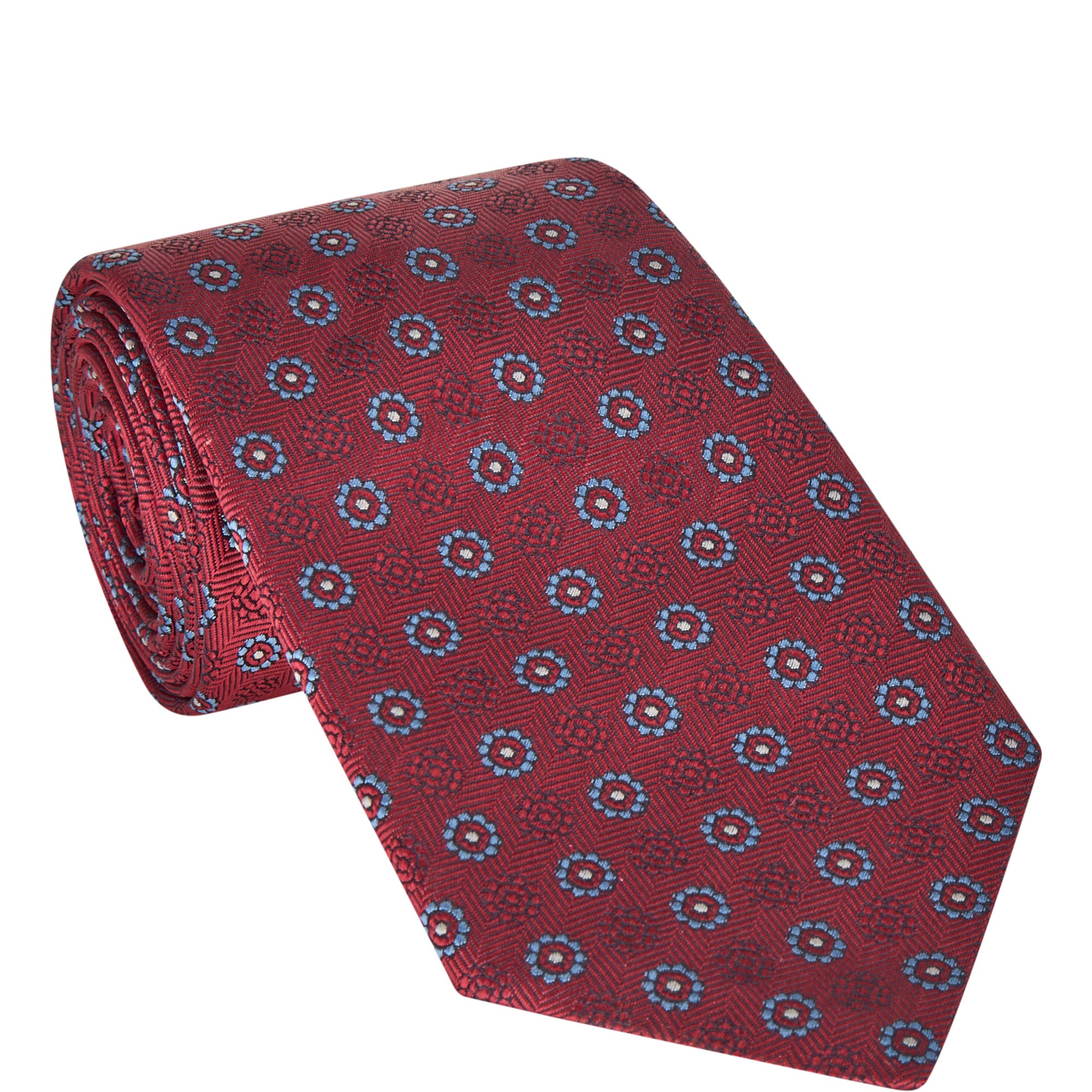 Geometric Silk Tie