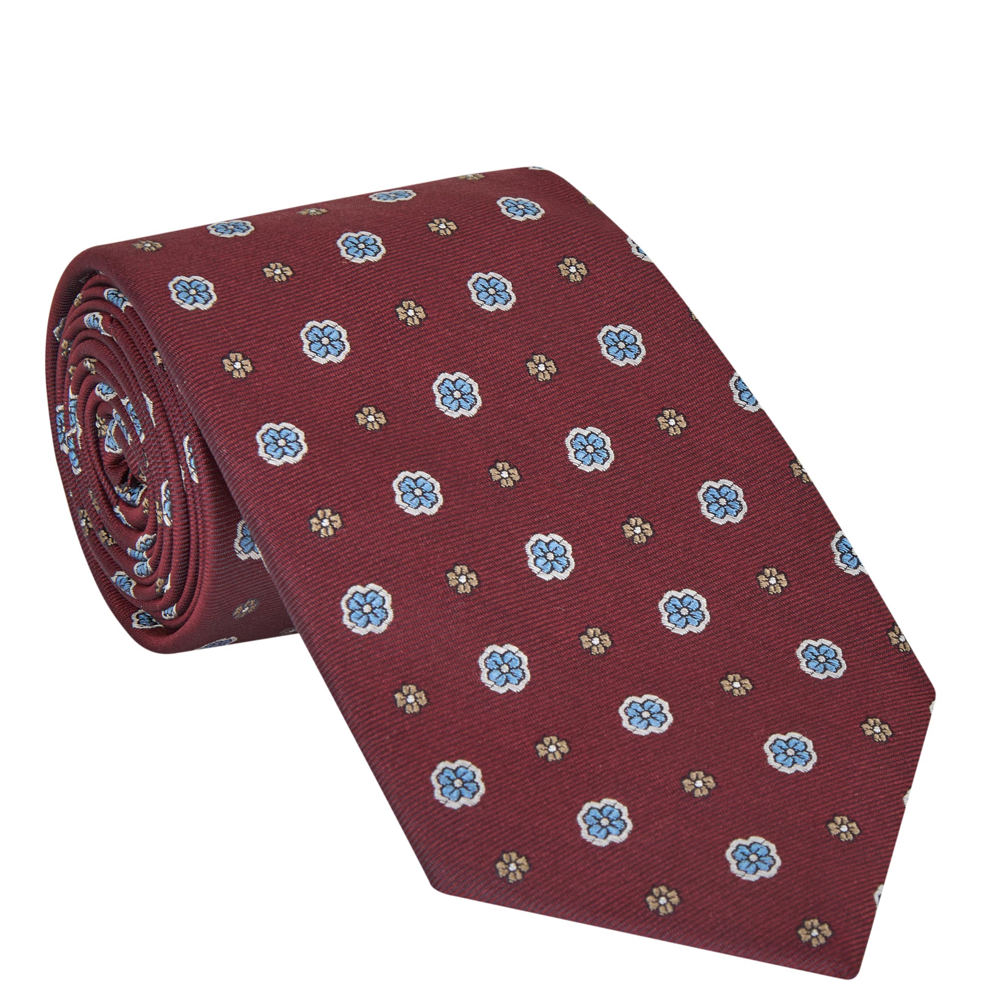 Geometric Silk Tie
