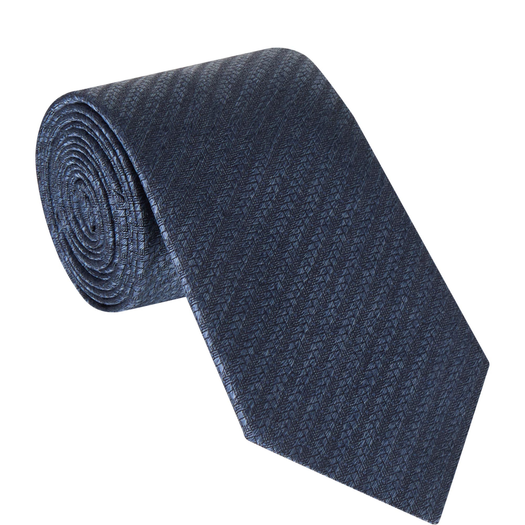 Tonal Herringbone Silk Tie