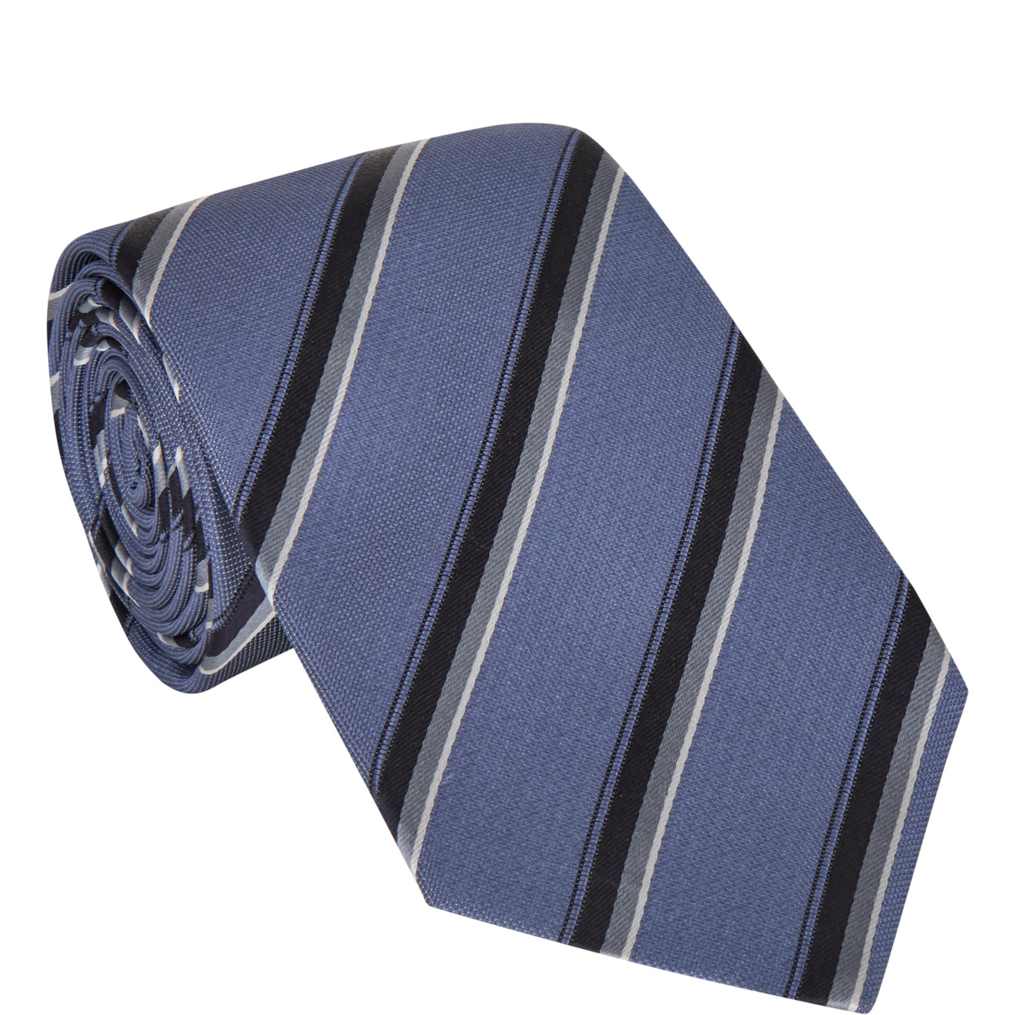 Striped Silk Tie