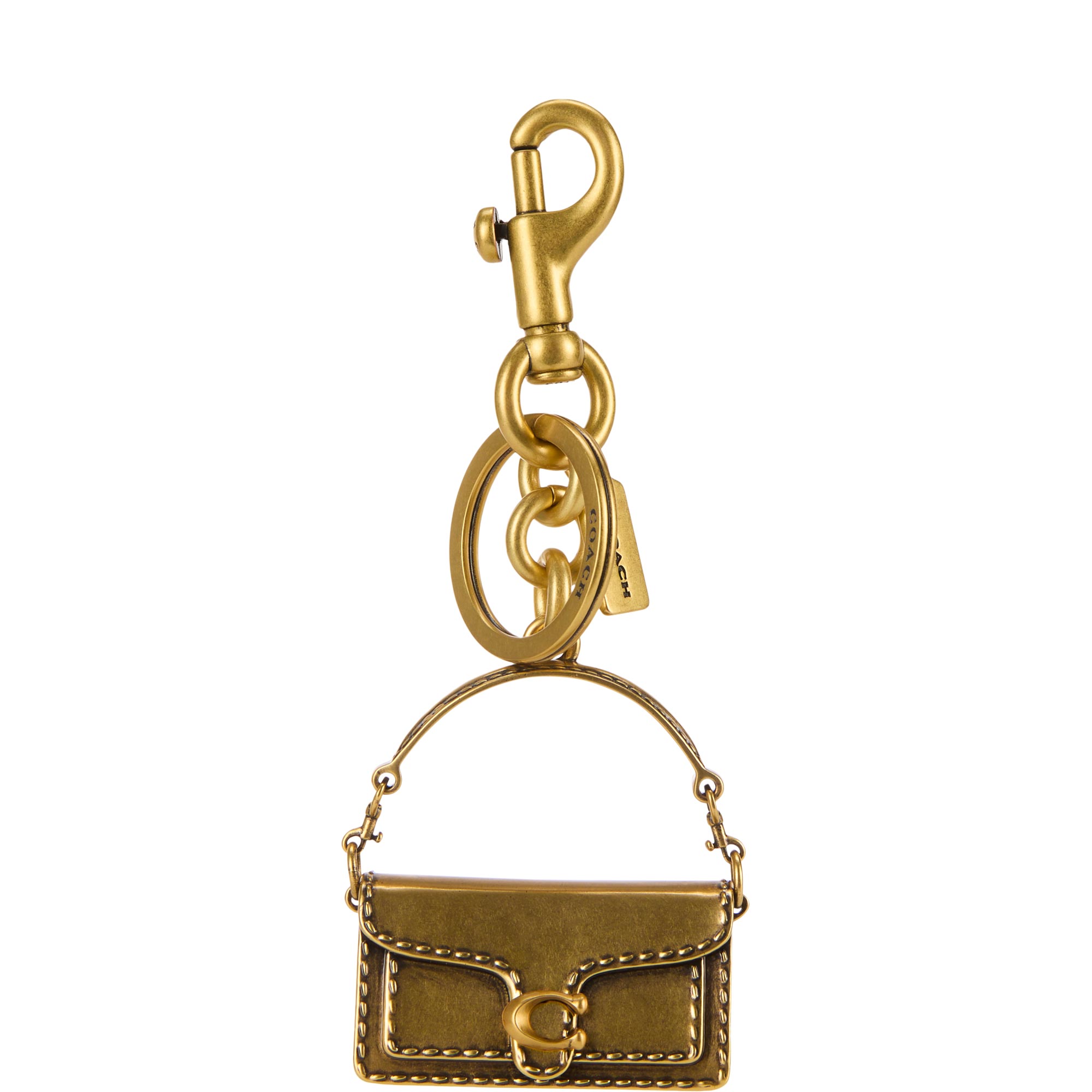 Tabby Bag Metal Bag Charm