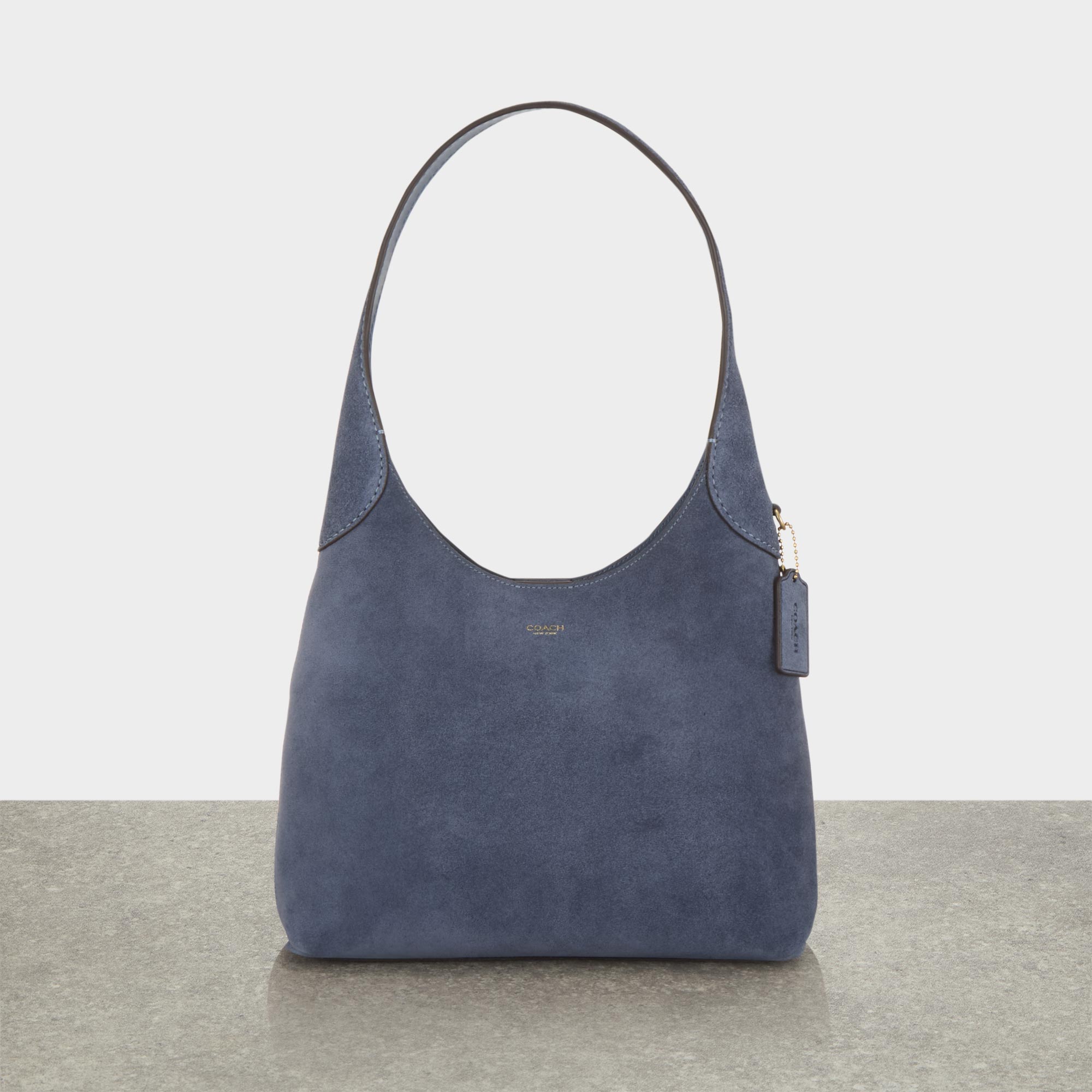 Brooklyn 28 Suede Shoulder Bag