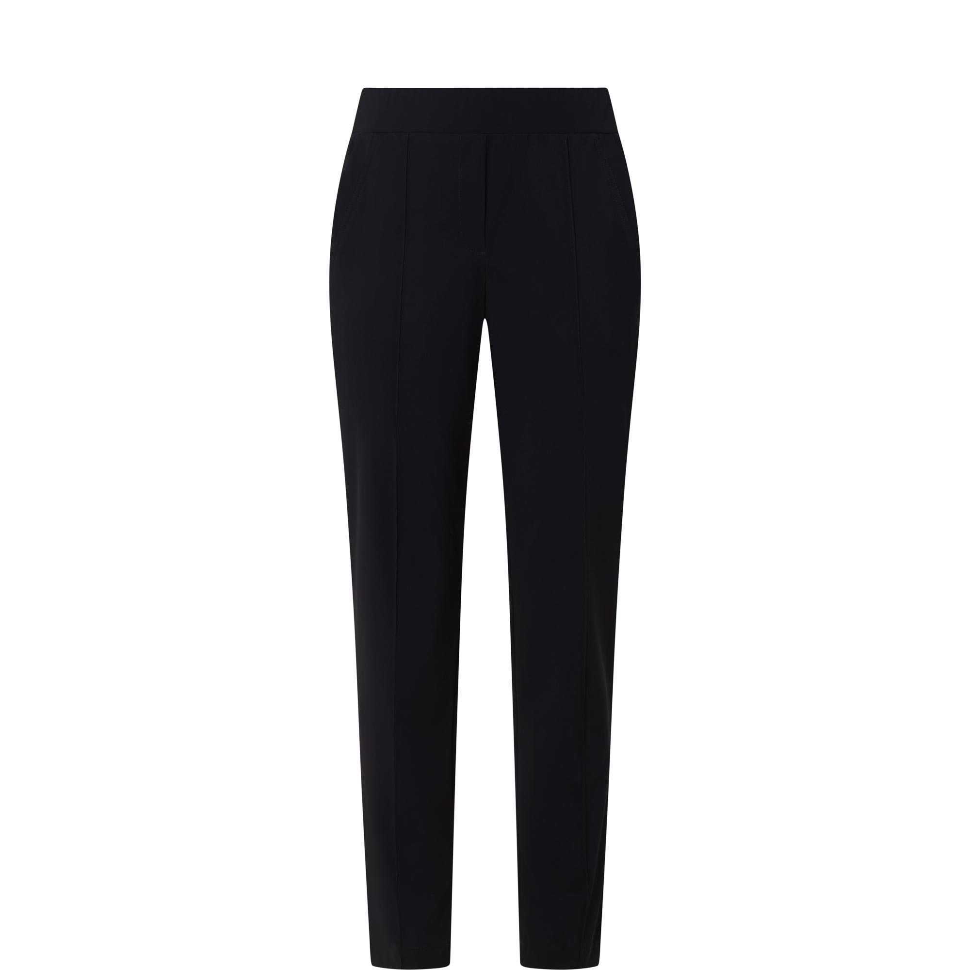 Cropped Slim Leg Trousers