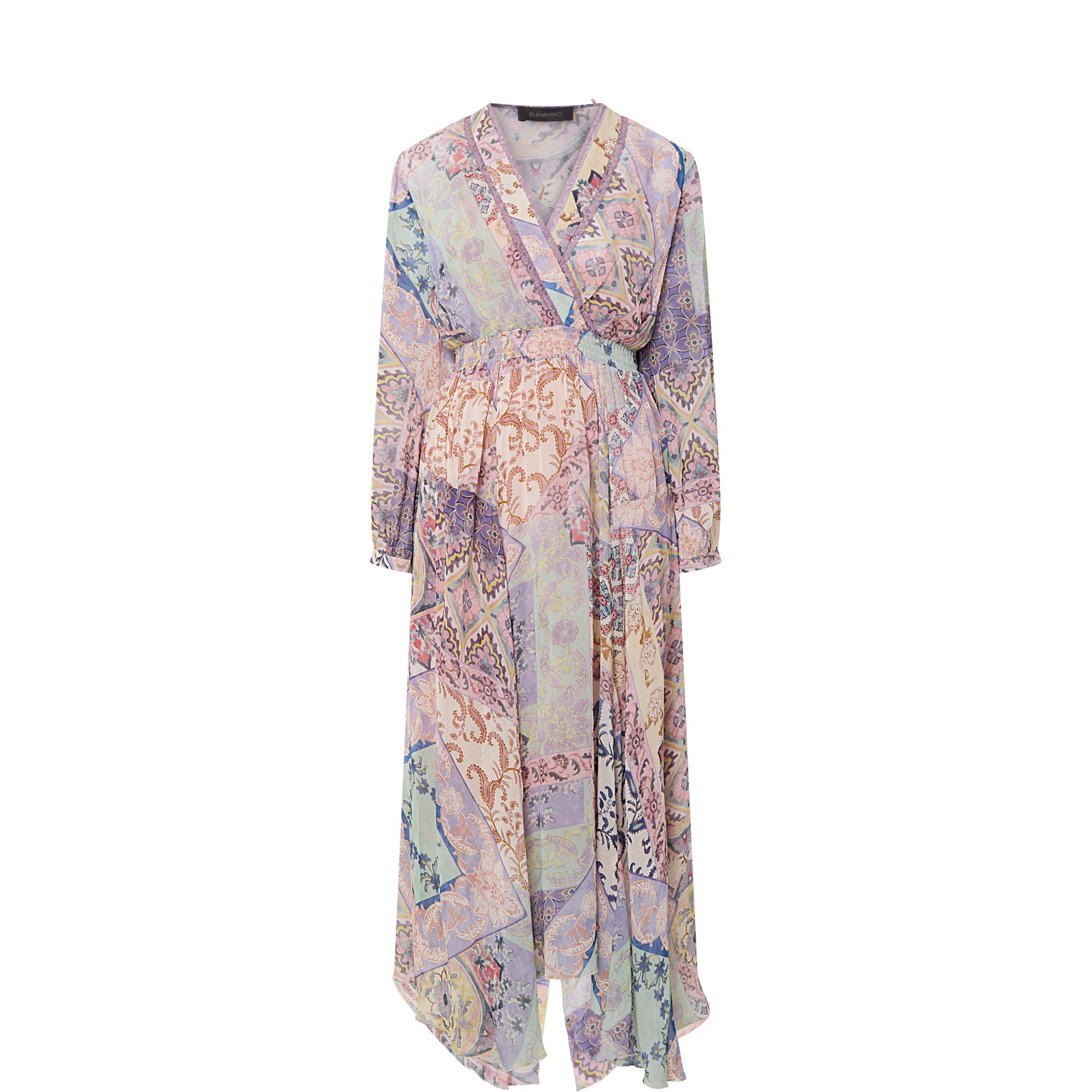 Printed Asymmetric Dress