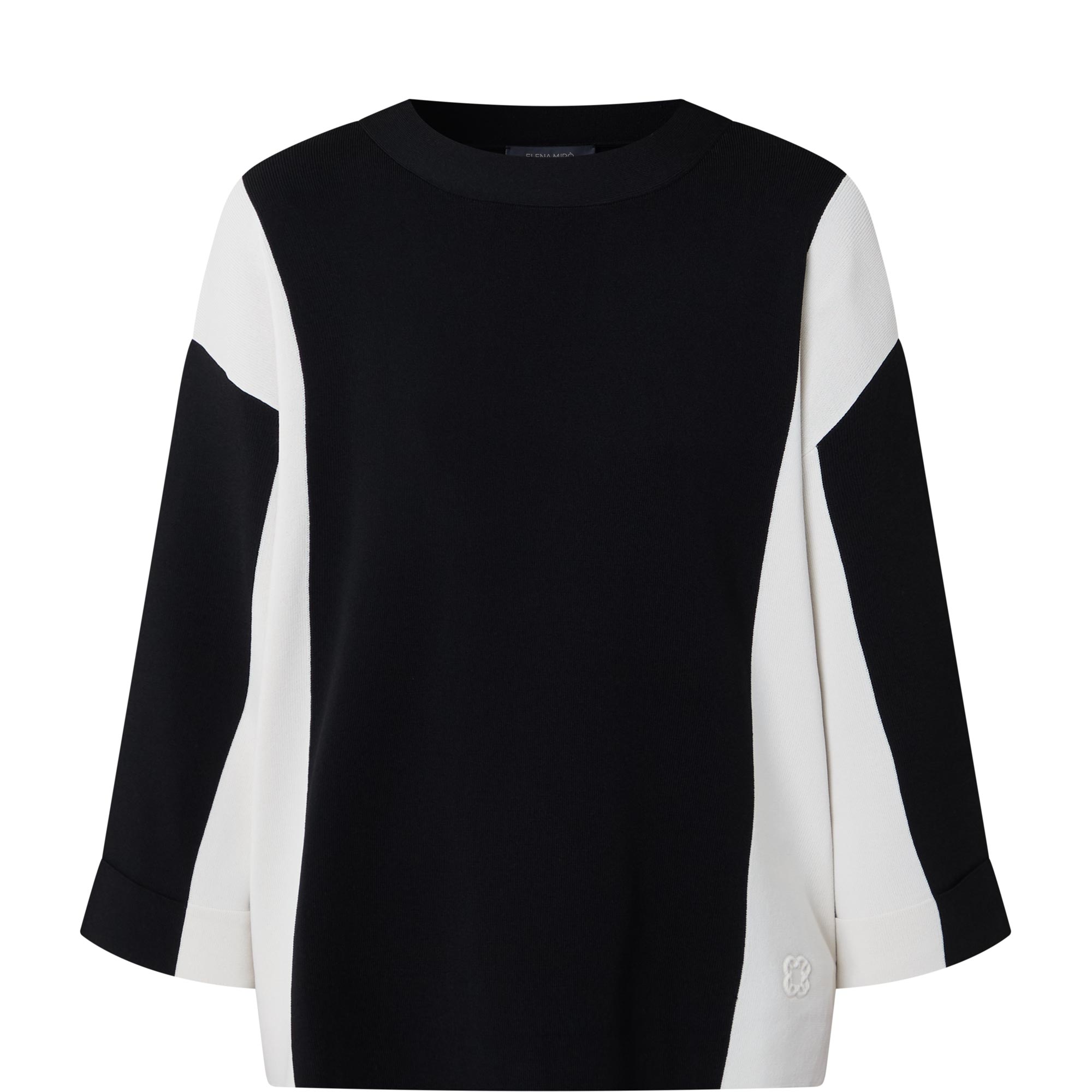 Colourblock Logo Sweater