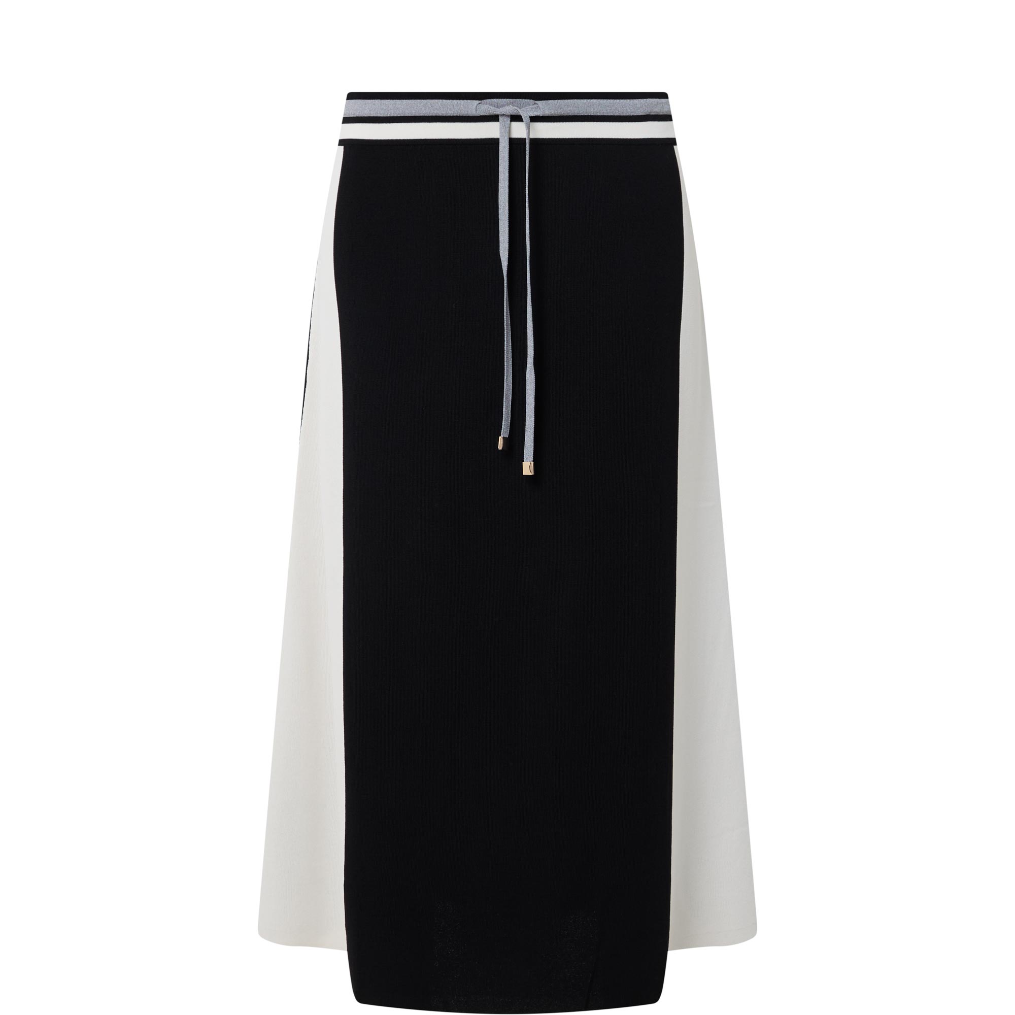 Colourblock Flared Skirt