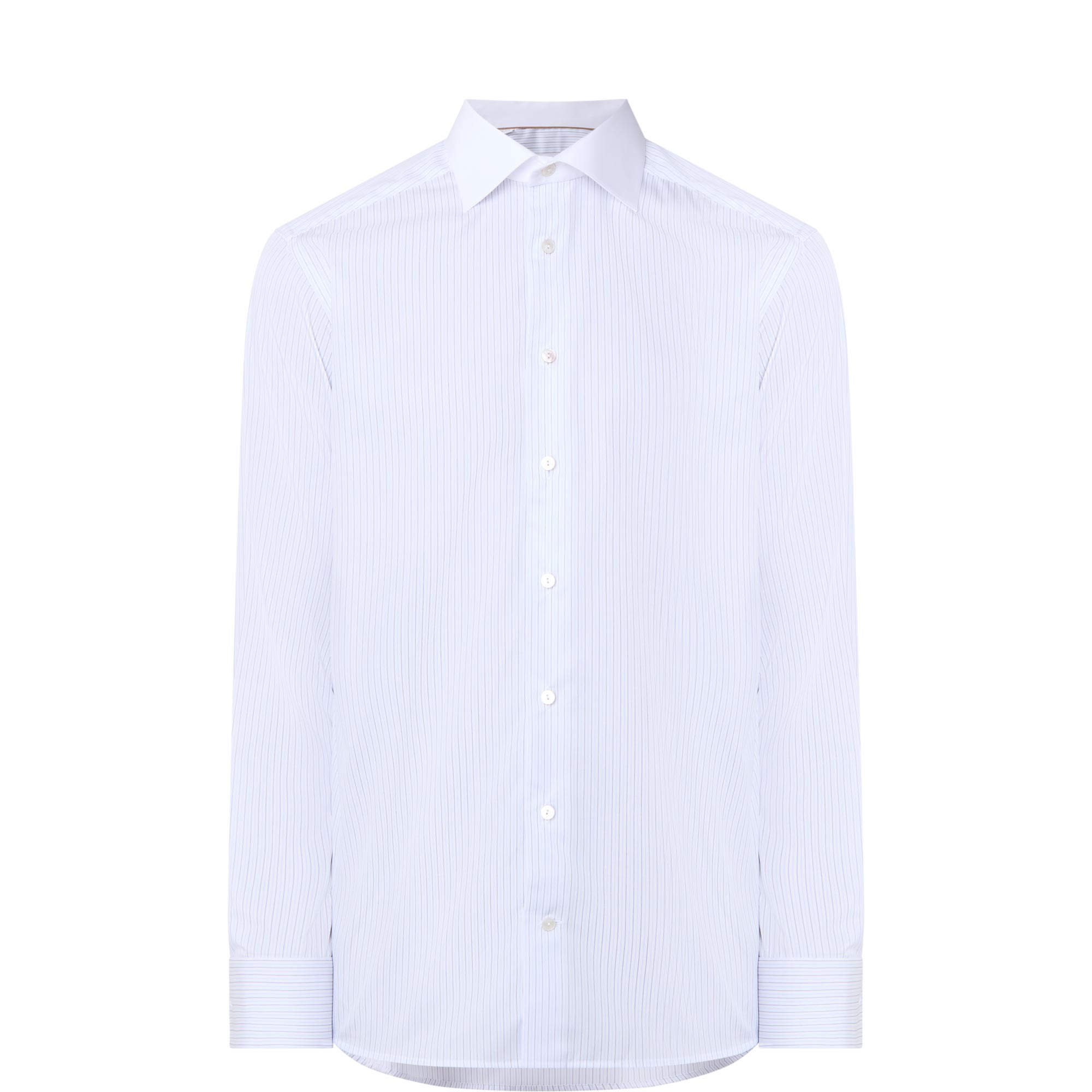 Fine Stripe Single-Cuff Shirt