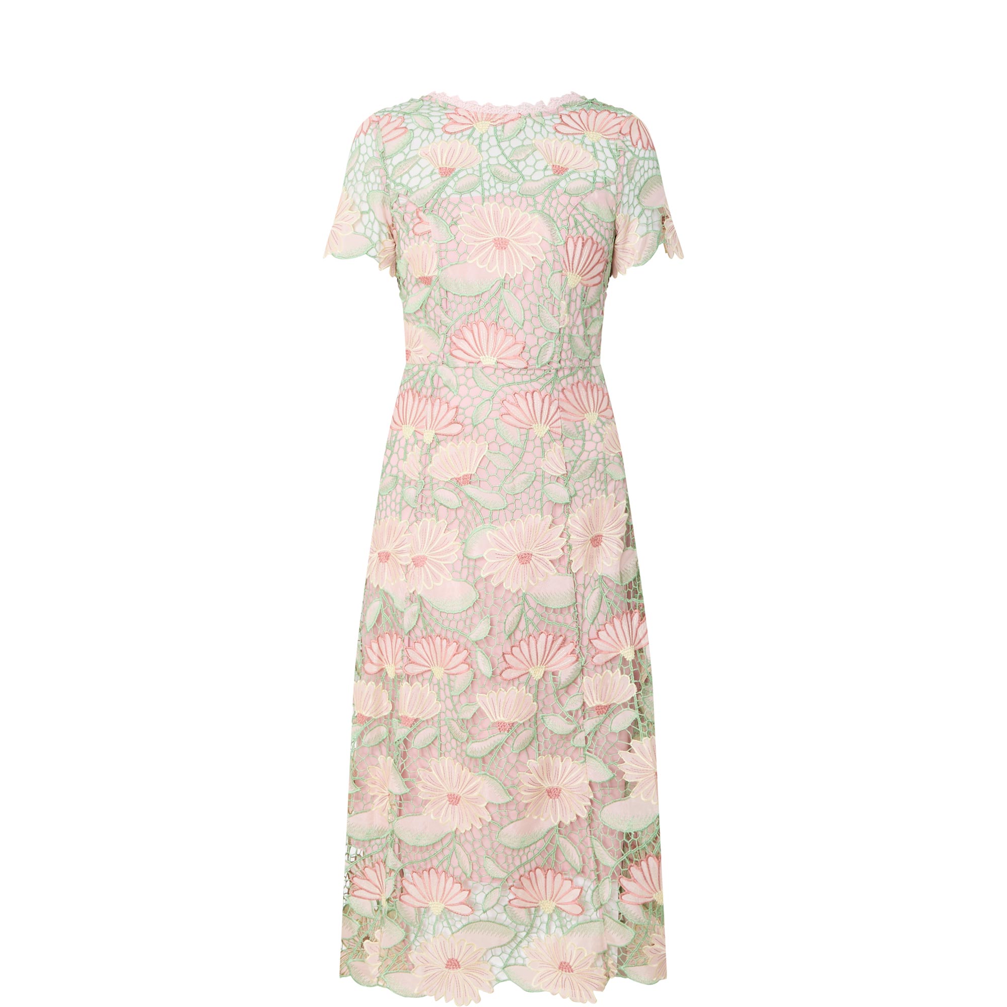 Loreta Floral Lace Dress