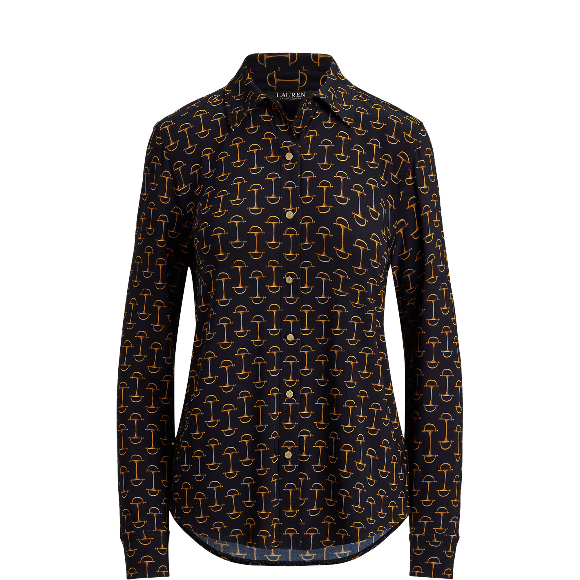 Geometric Jersey Shirt