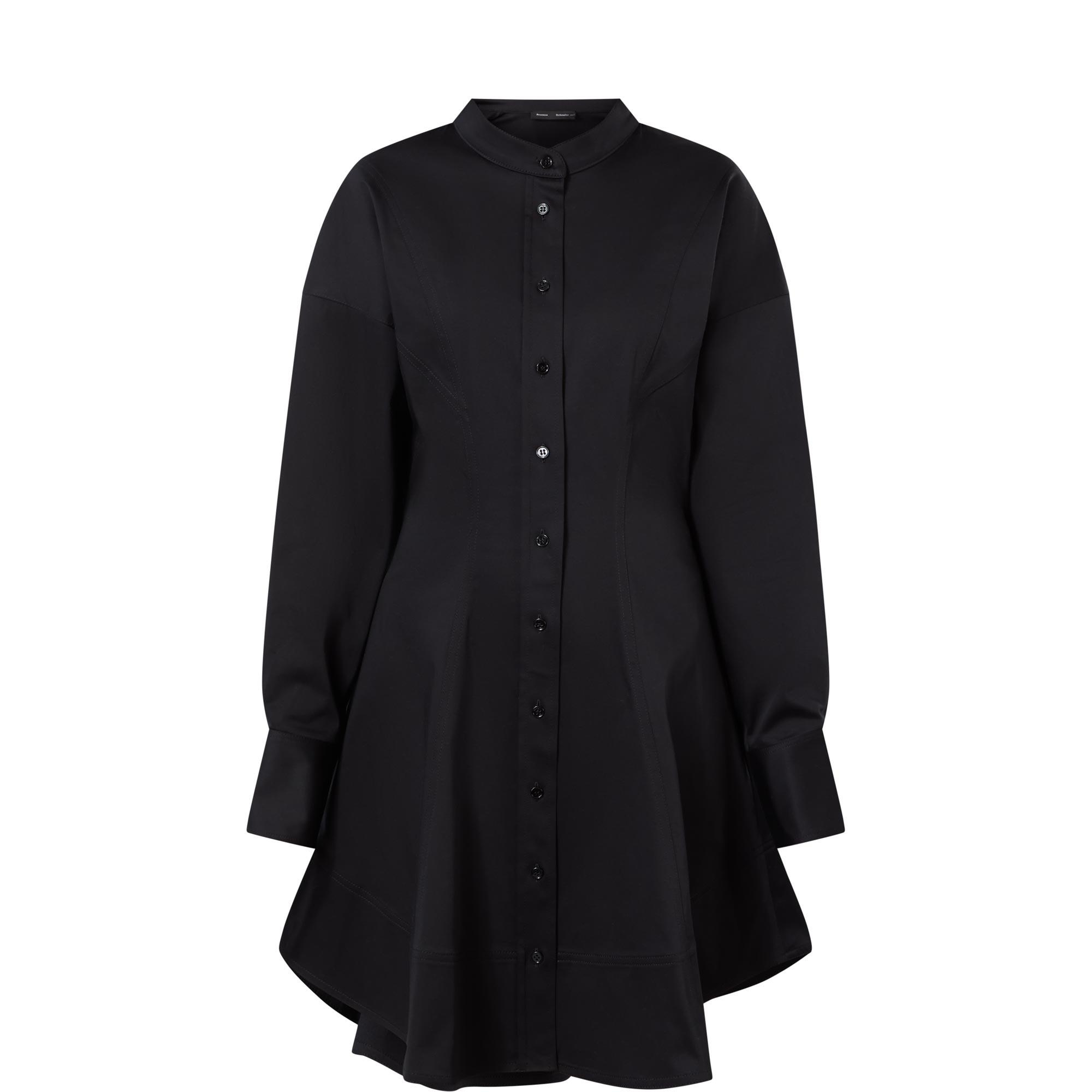 Janan Flared Mini Shirt Dress