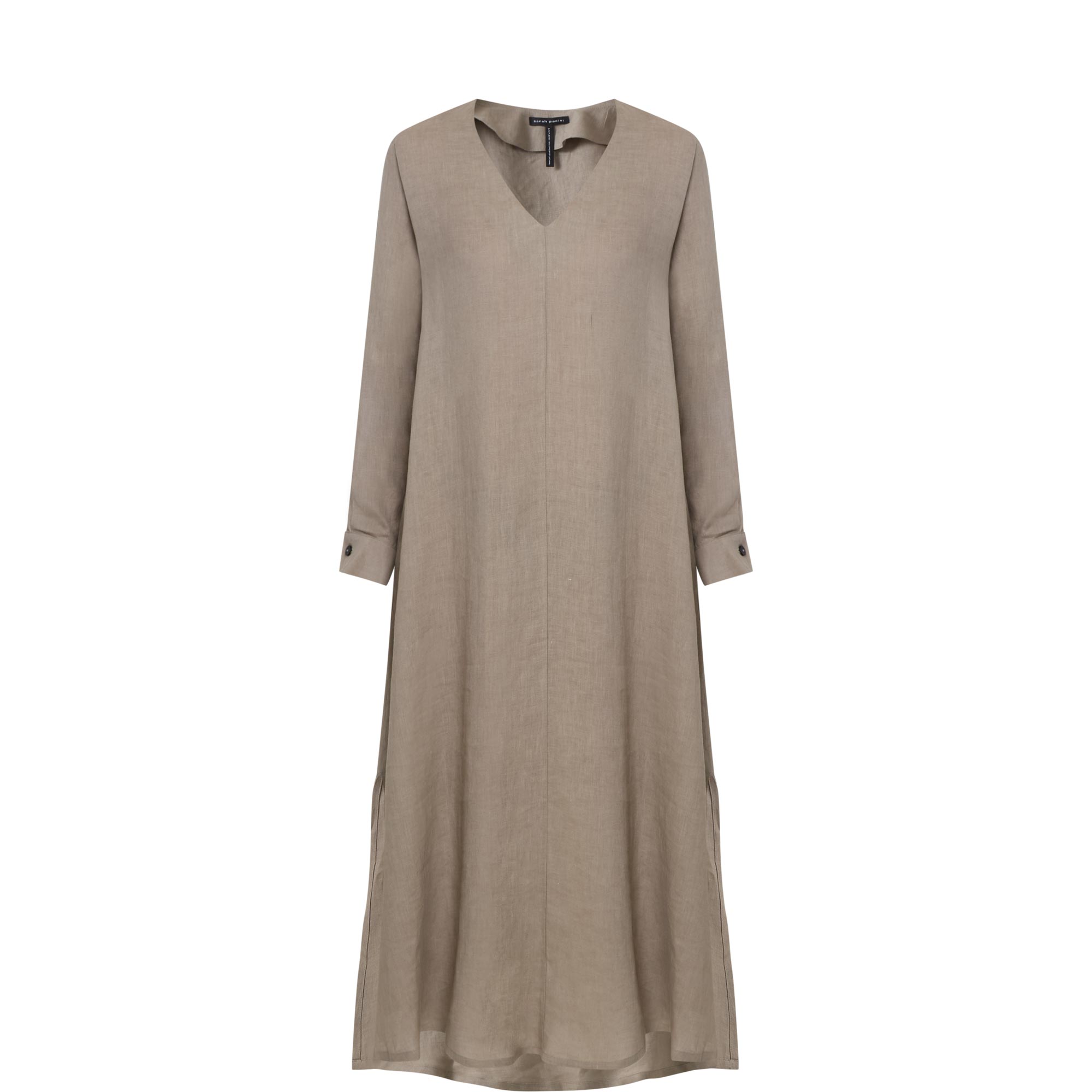 Linen Flared Dress