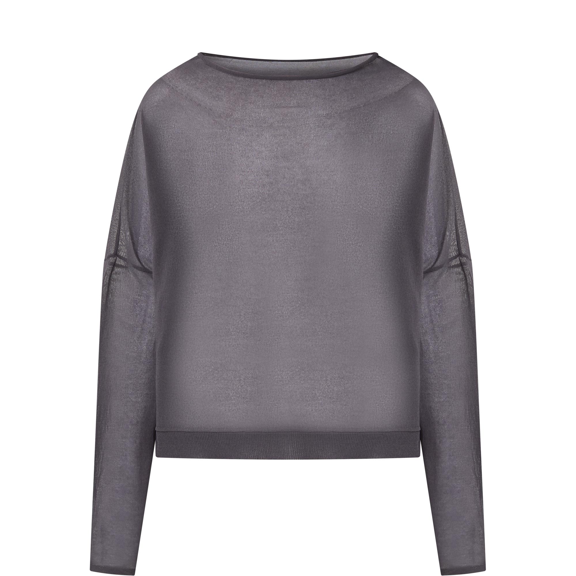 Rolled Fine Knit Sweater