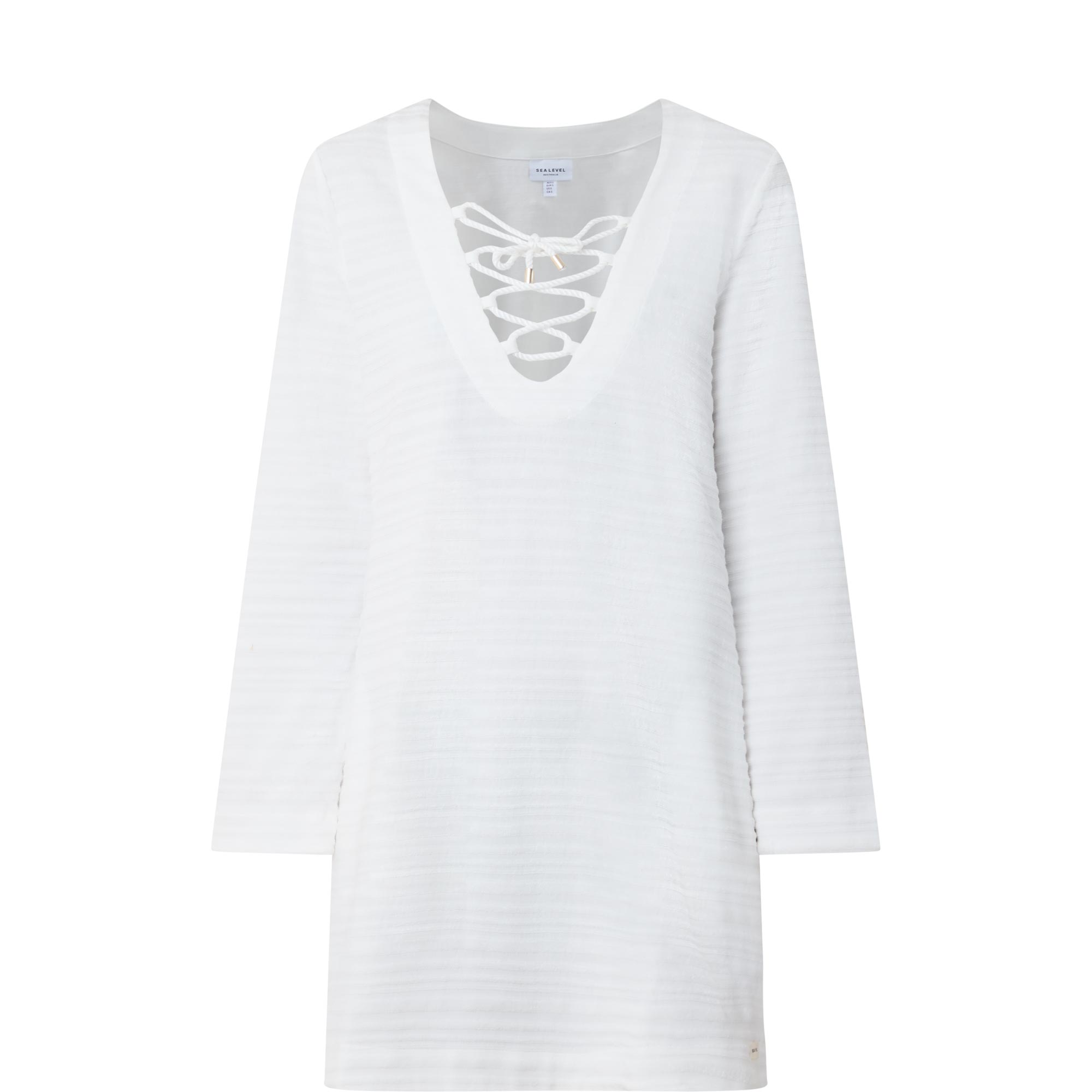 Horizon Lace Up Dress