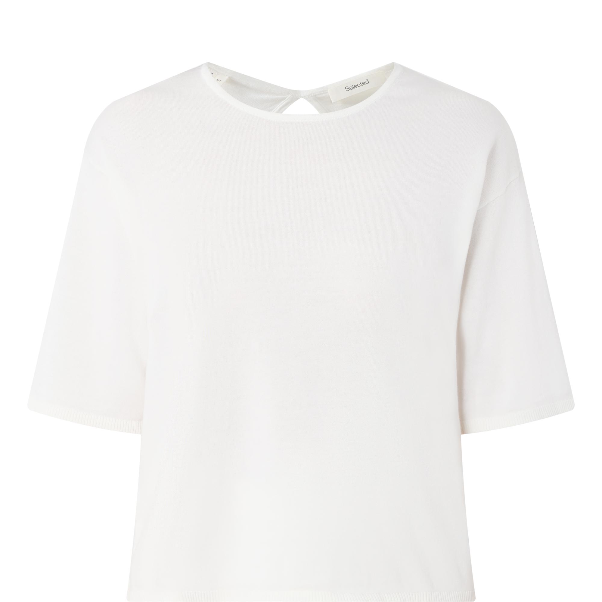 Toledo Keyhole Fine-Knit Sweater