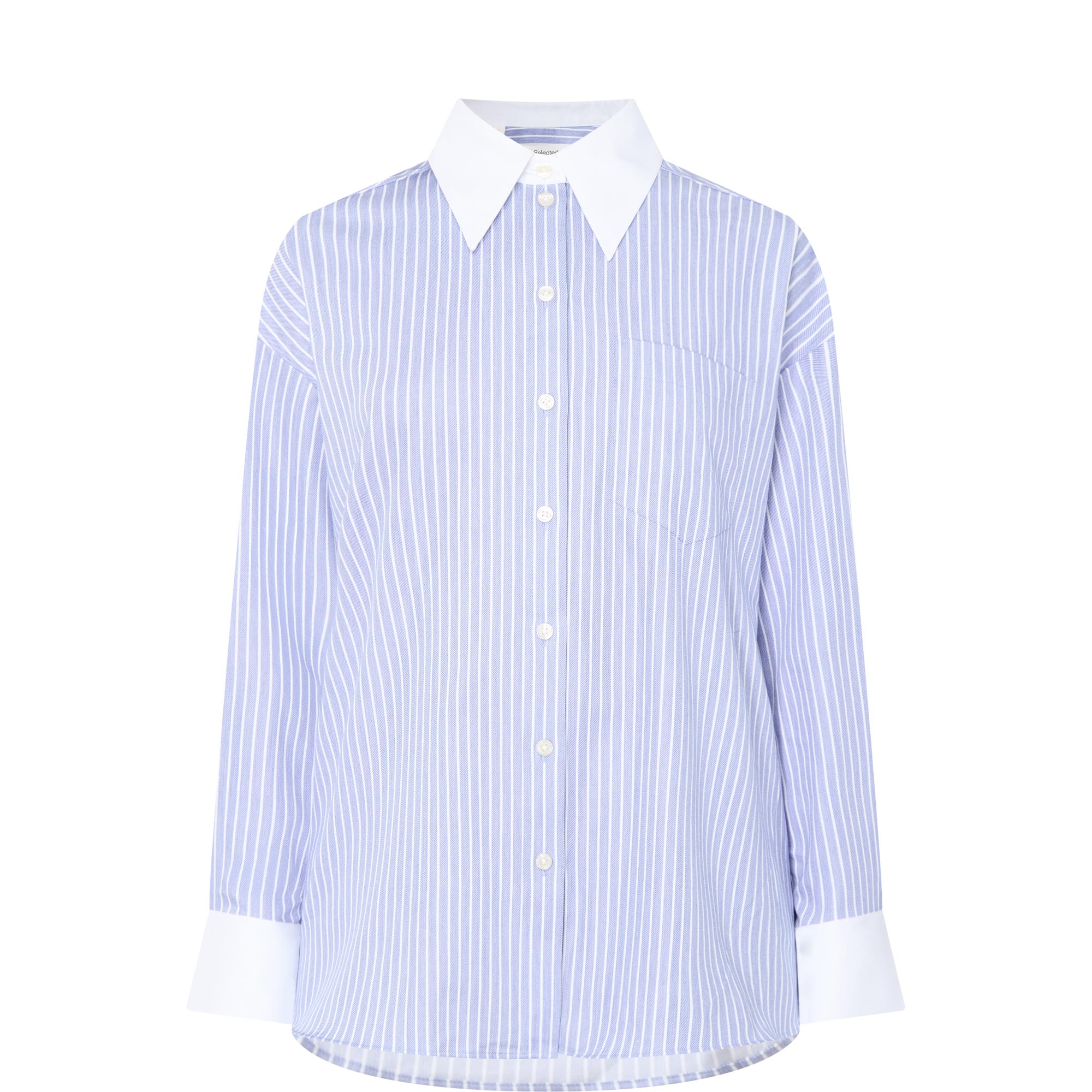 Romie Oversized Striped Shirt