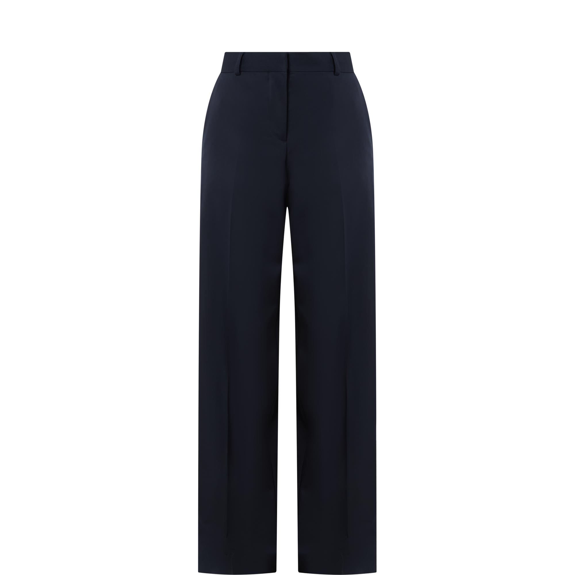 High-Rise Straight Leg Trousers
